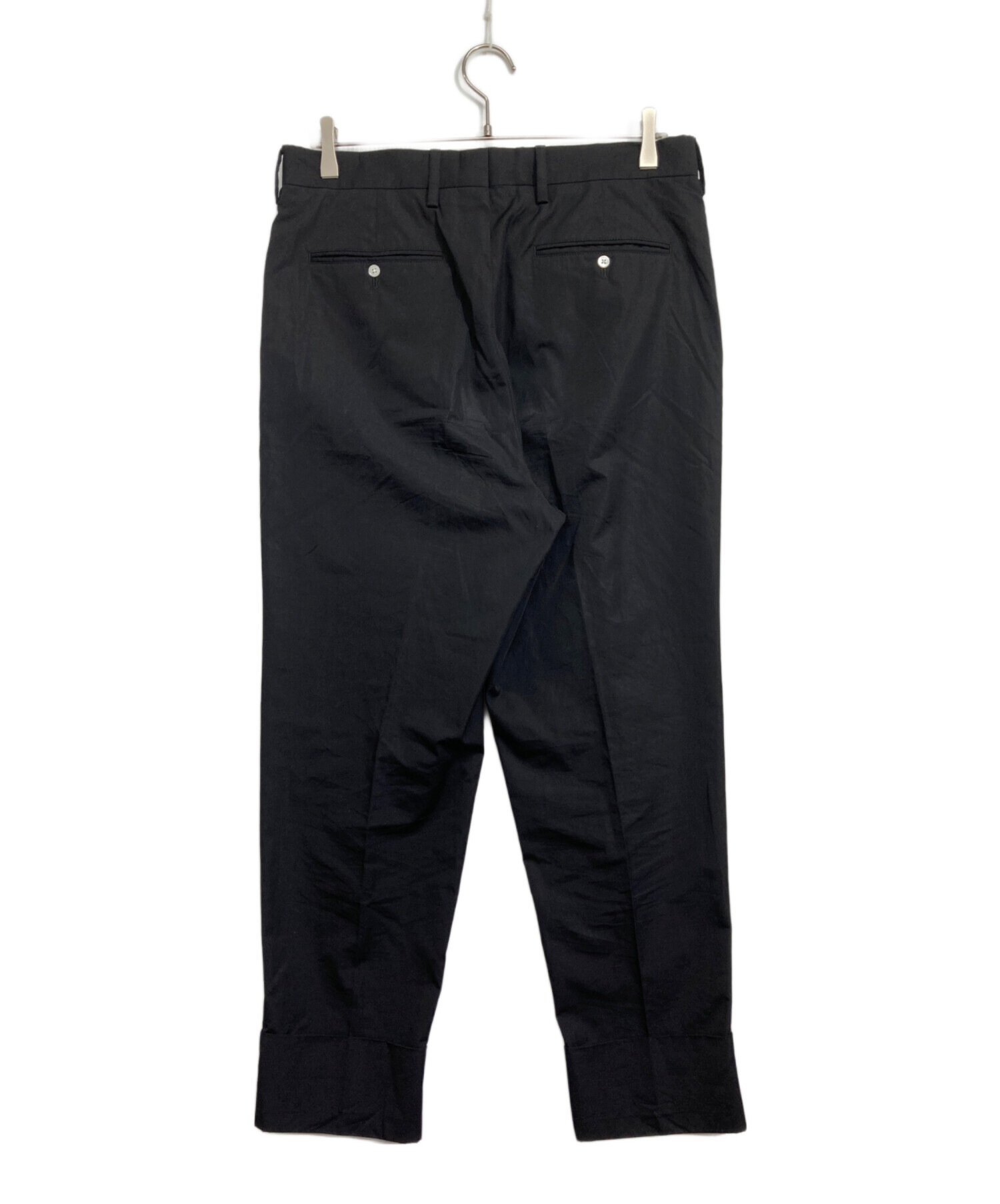 中古・古着通販】PRADA (プラダ) フロントタックテーパードコットン