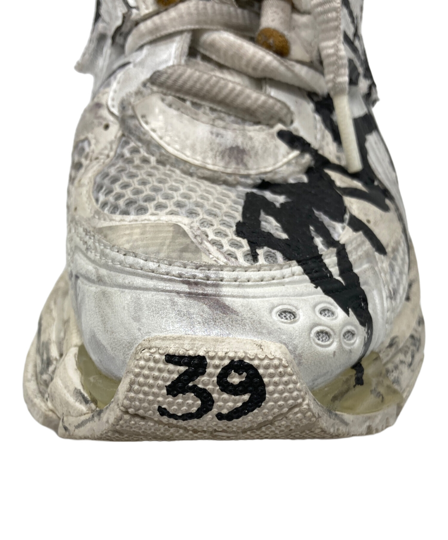 中古・古着通販】BALENCIAGA (バレンシアガ) RUNNER ホワイト サイズ