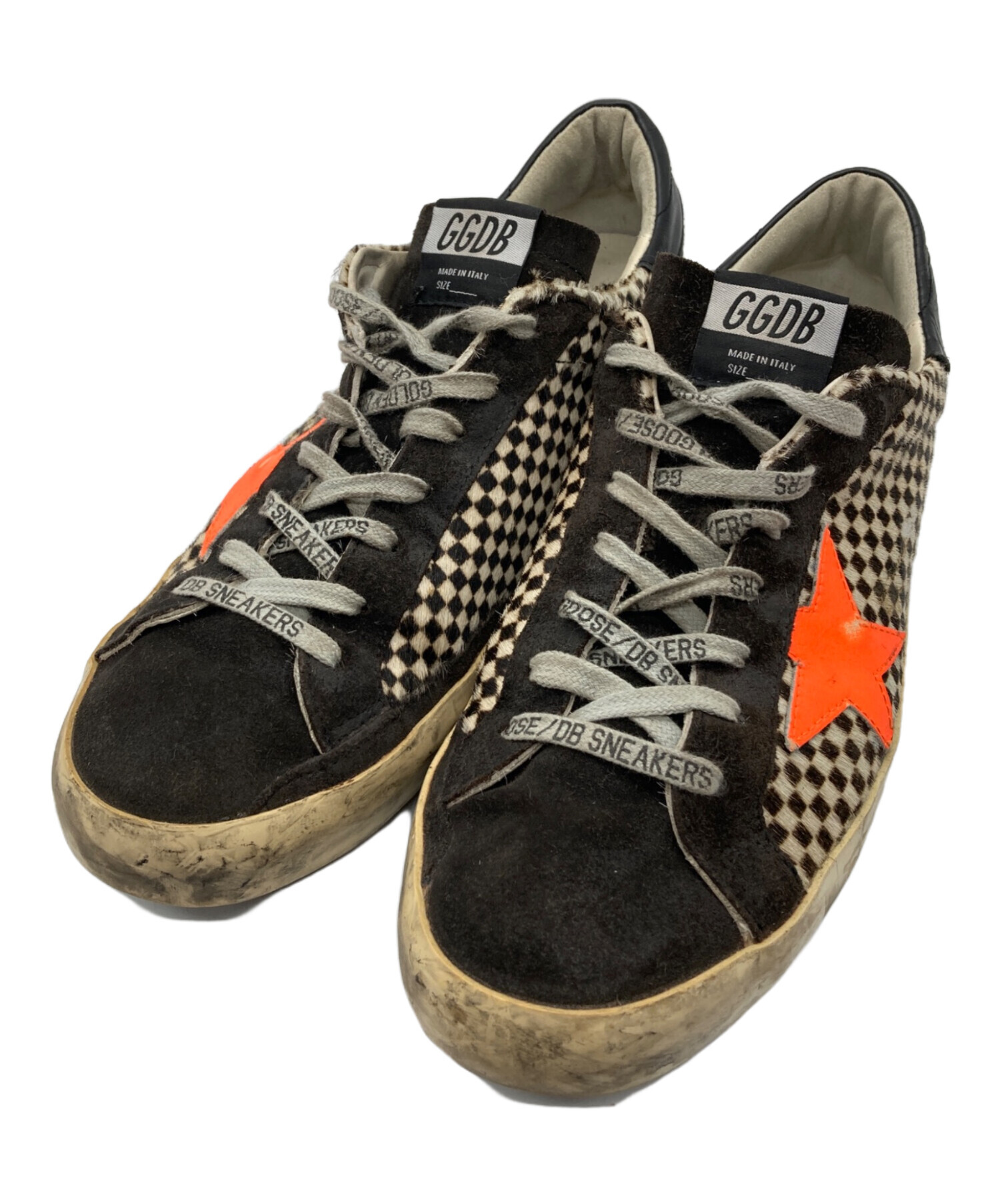 中古・古着通販】GOLDEN GOOSE (ゴールデングース) ハラコレザー