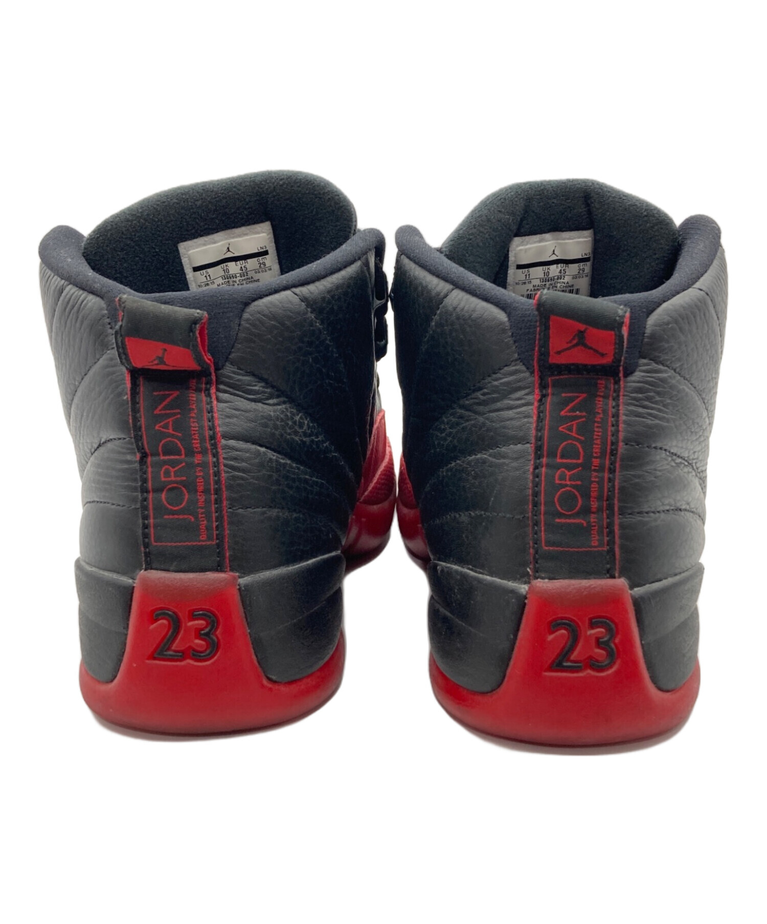 中古・古着通販】NIKE (ナイキ) エアジョーダン12 ブラック 中古・古着通販】NIKE (ナイキ) エアジョーダン12 ブラック