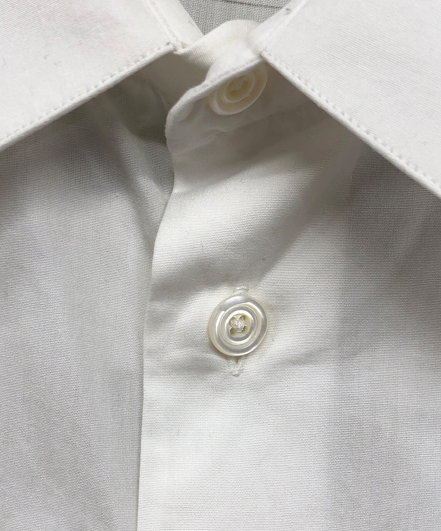 中古・古着通販】HERMES (エルメス) セリエ釦バックプリントシャツ
