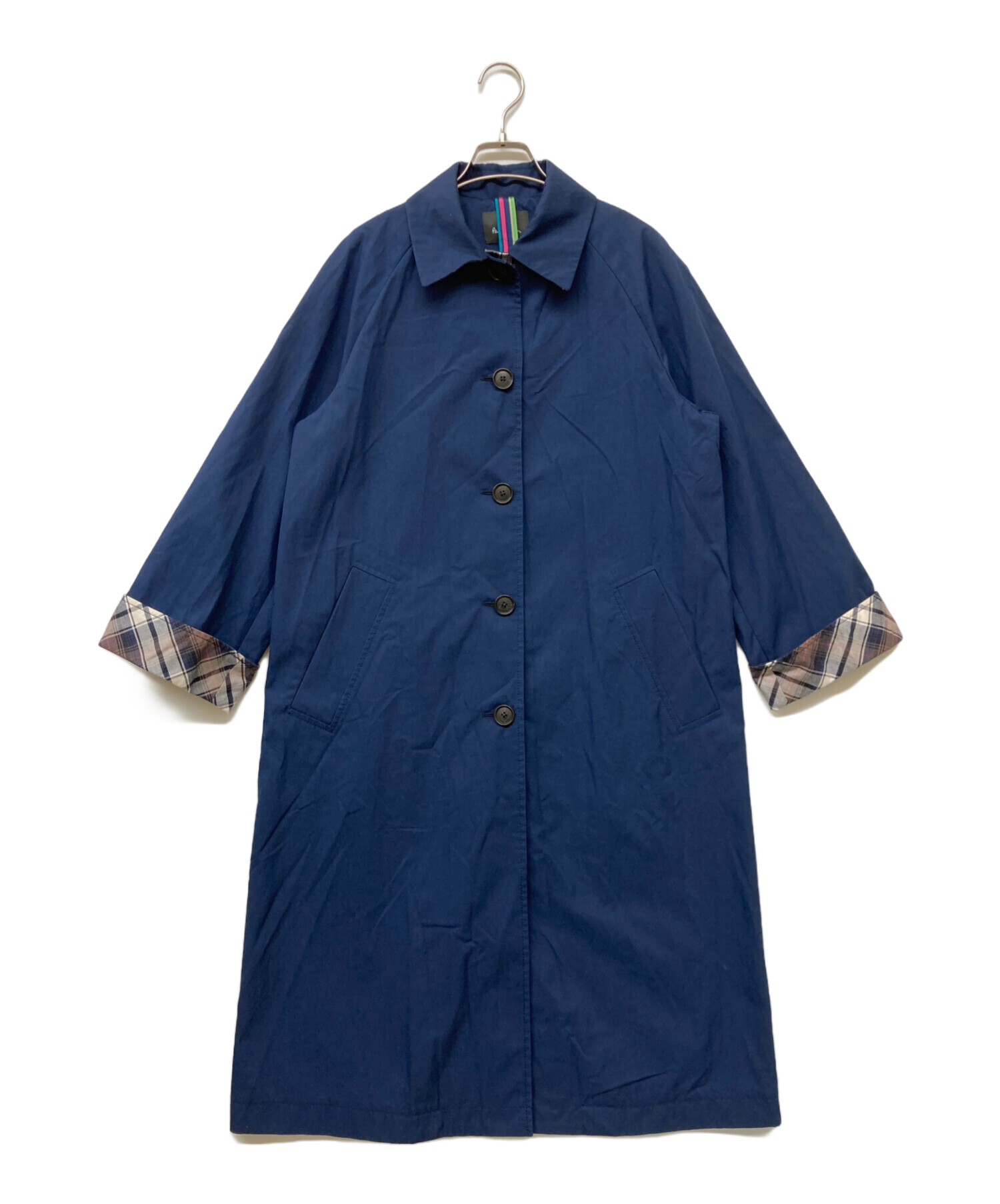 未使用✨　ps Paul Smith ステンカラー　コート　ナイロン　黒　XL 中古・古着通販】PAUL SMITH (ポールスミス) ライナー付ステンカラー