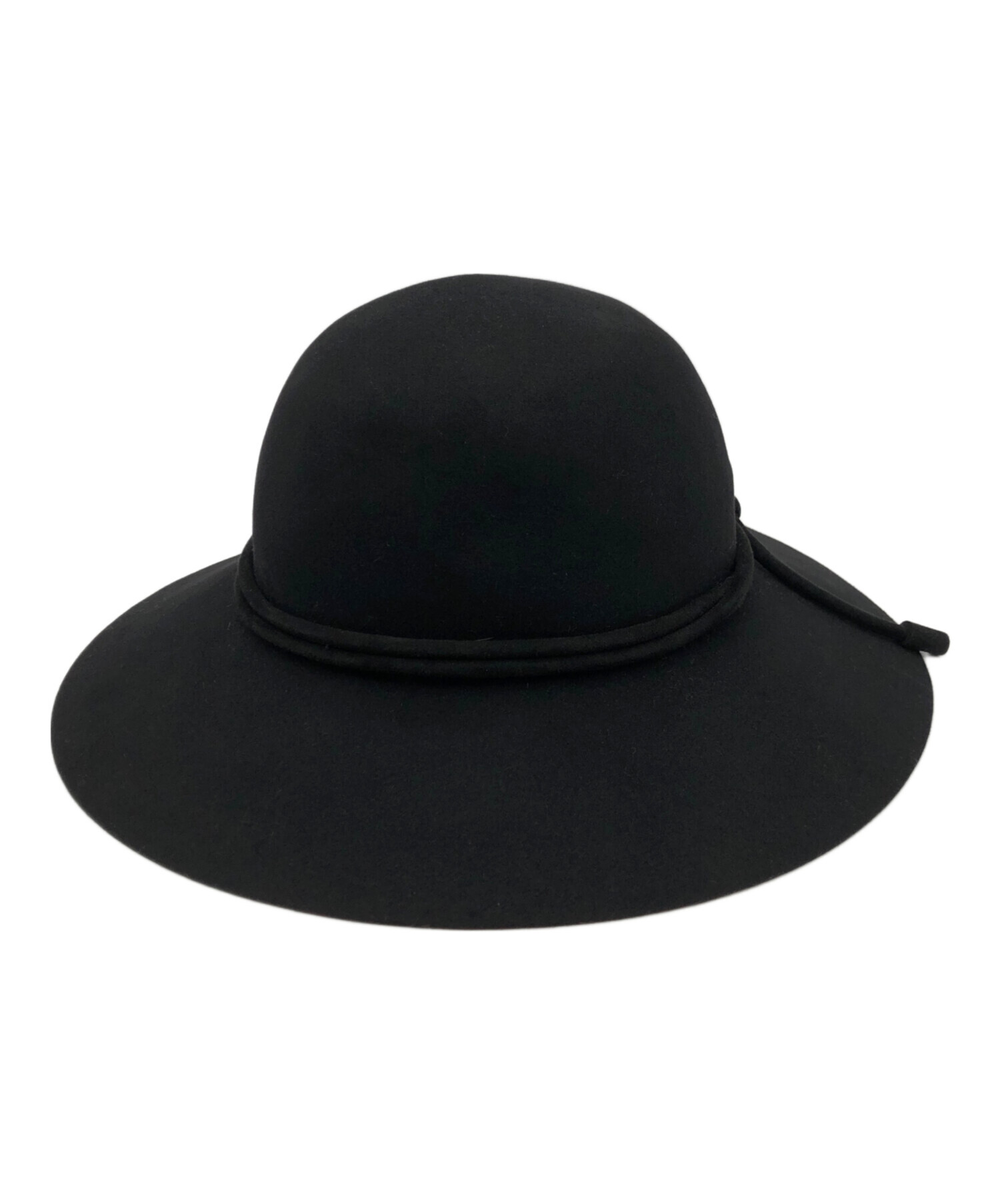 中古・古着通販】HERMES (エルメス) ロープハット ブラック｜ブランド