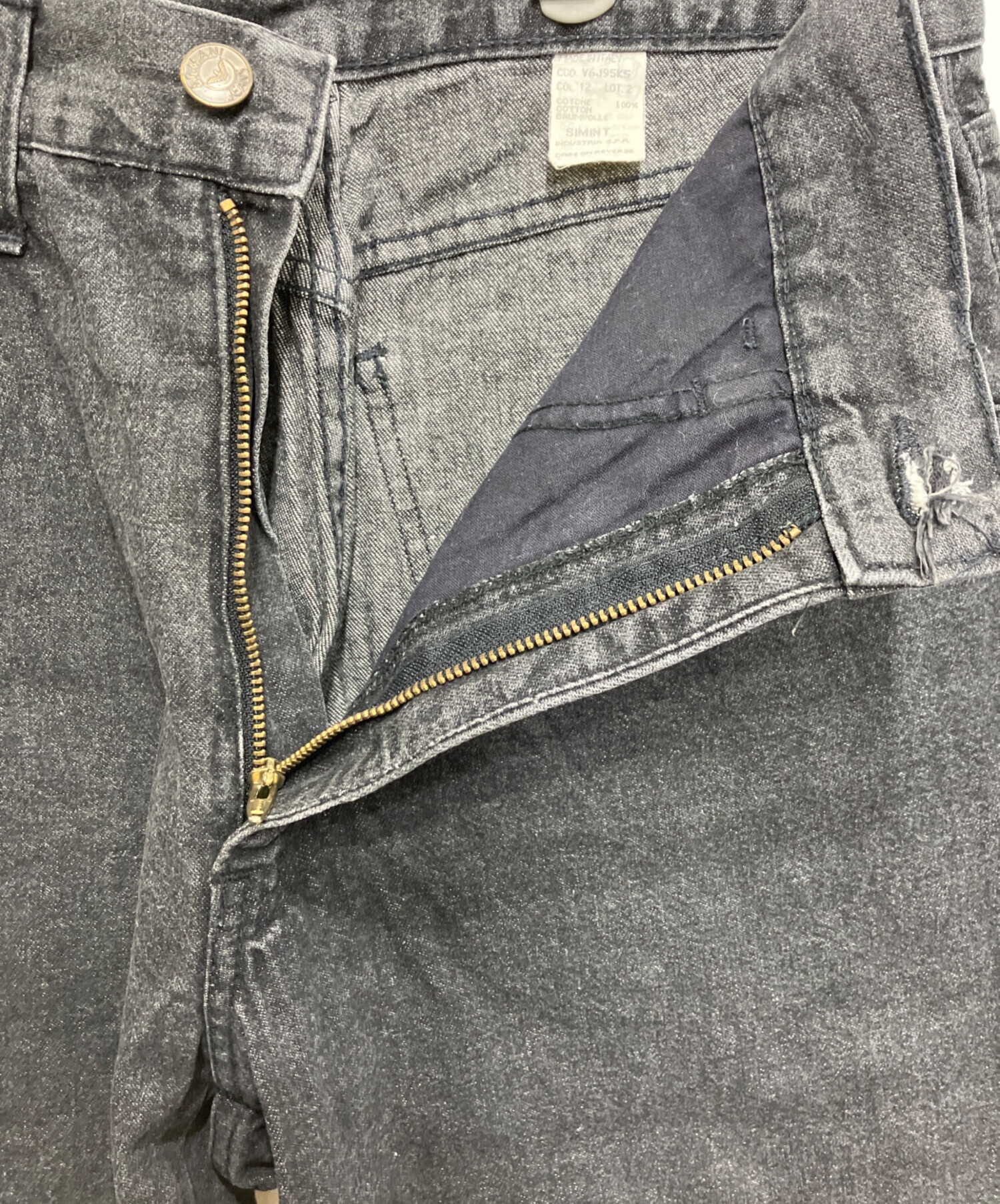 中古・古着通販】ARMANI JEANS (アルマーニジーンズ) バギージーンズ 