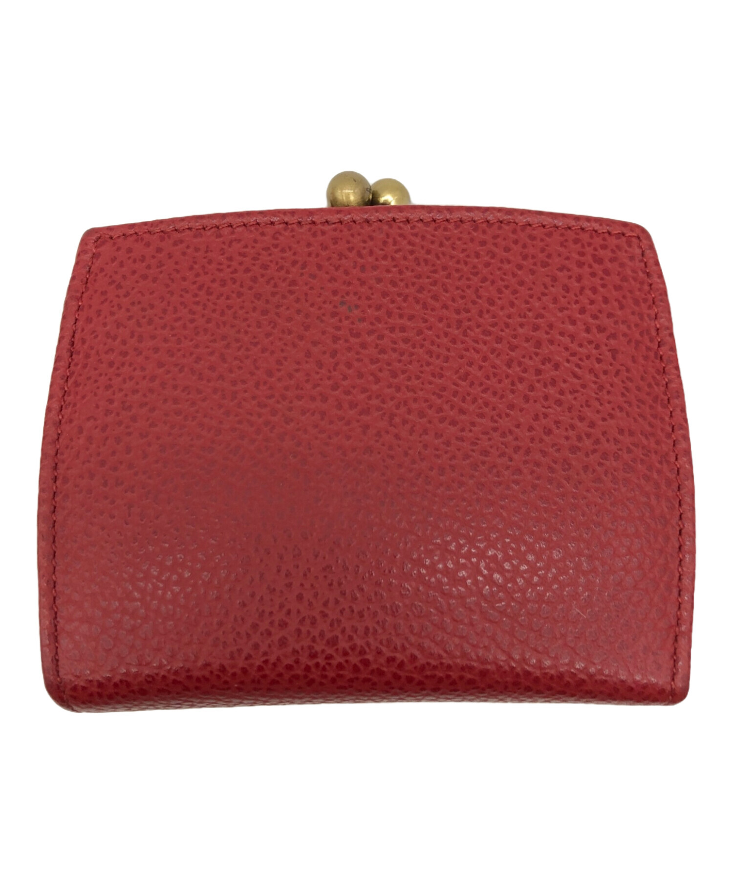 中古・古着通販】COACH (コーチ) がま口コインケース レッド｜ブランド