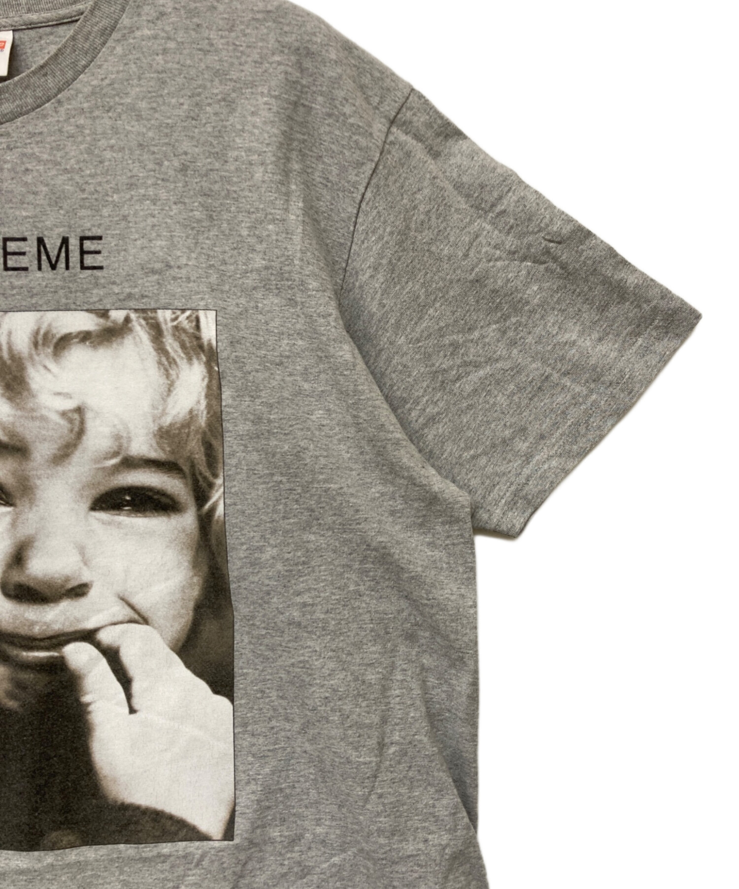 中古・古着通販】SUPREME (シュプリーム) 15AW cry baby tee グレー 