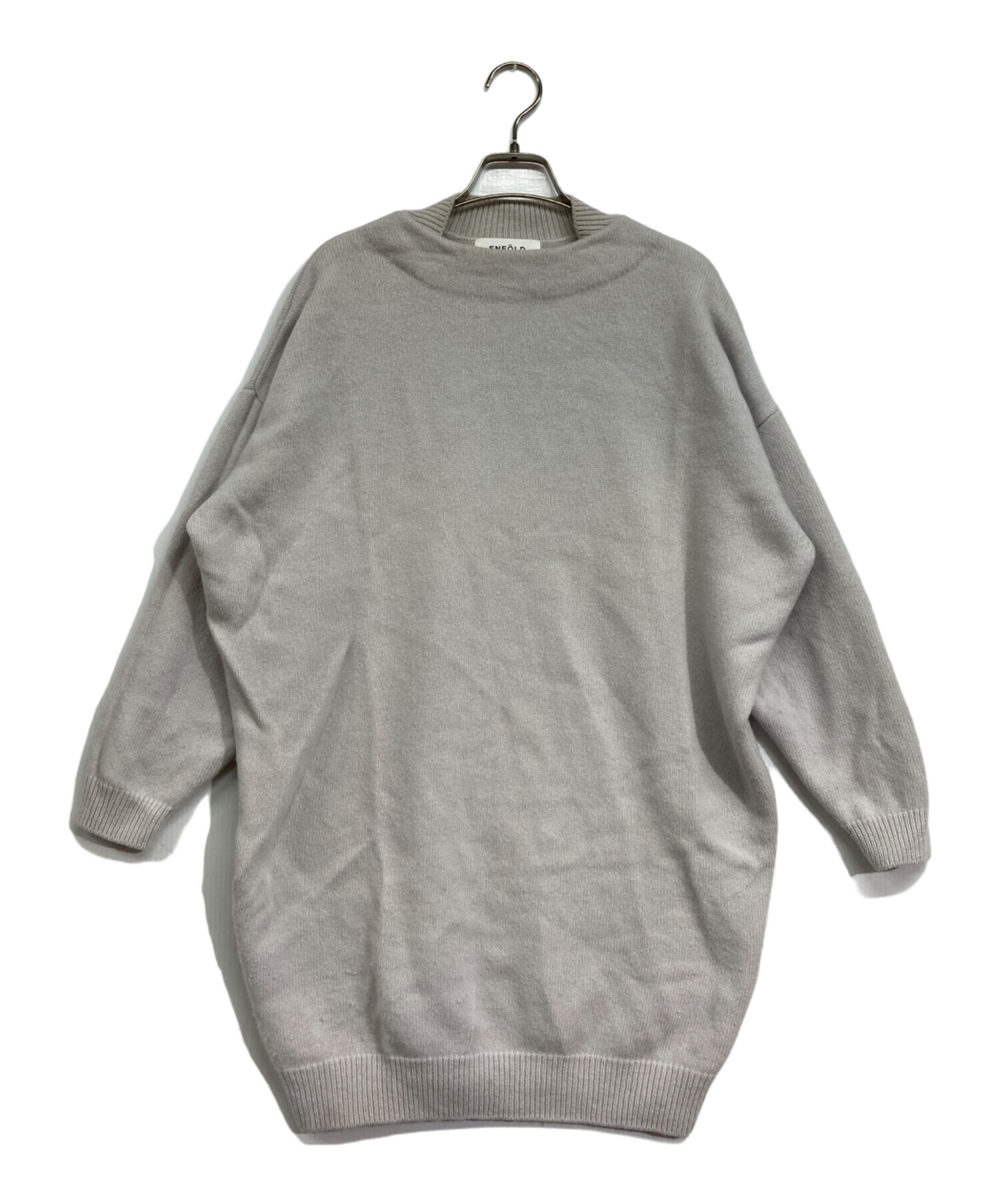 中古・古着通販】ENFOLD (エンフォルド) ニットワンピース ライト