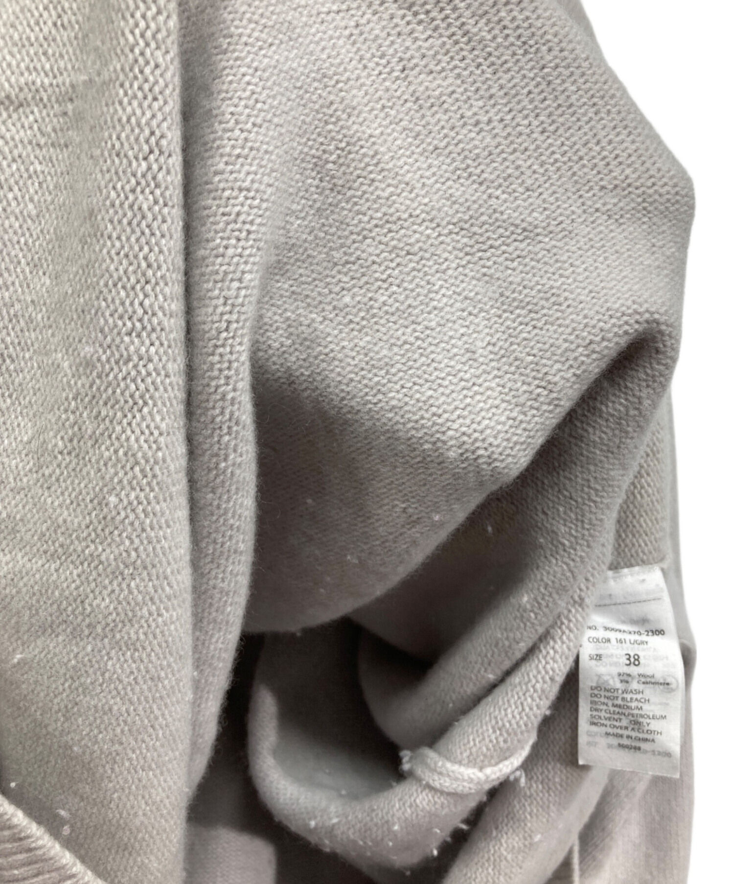 中古・古着通販】ENFOLD (エンフォルド) ニットワンピース ライト