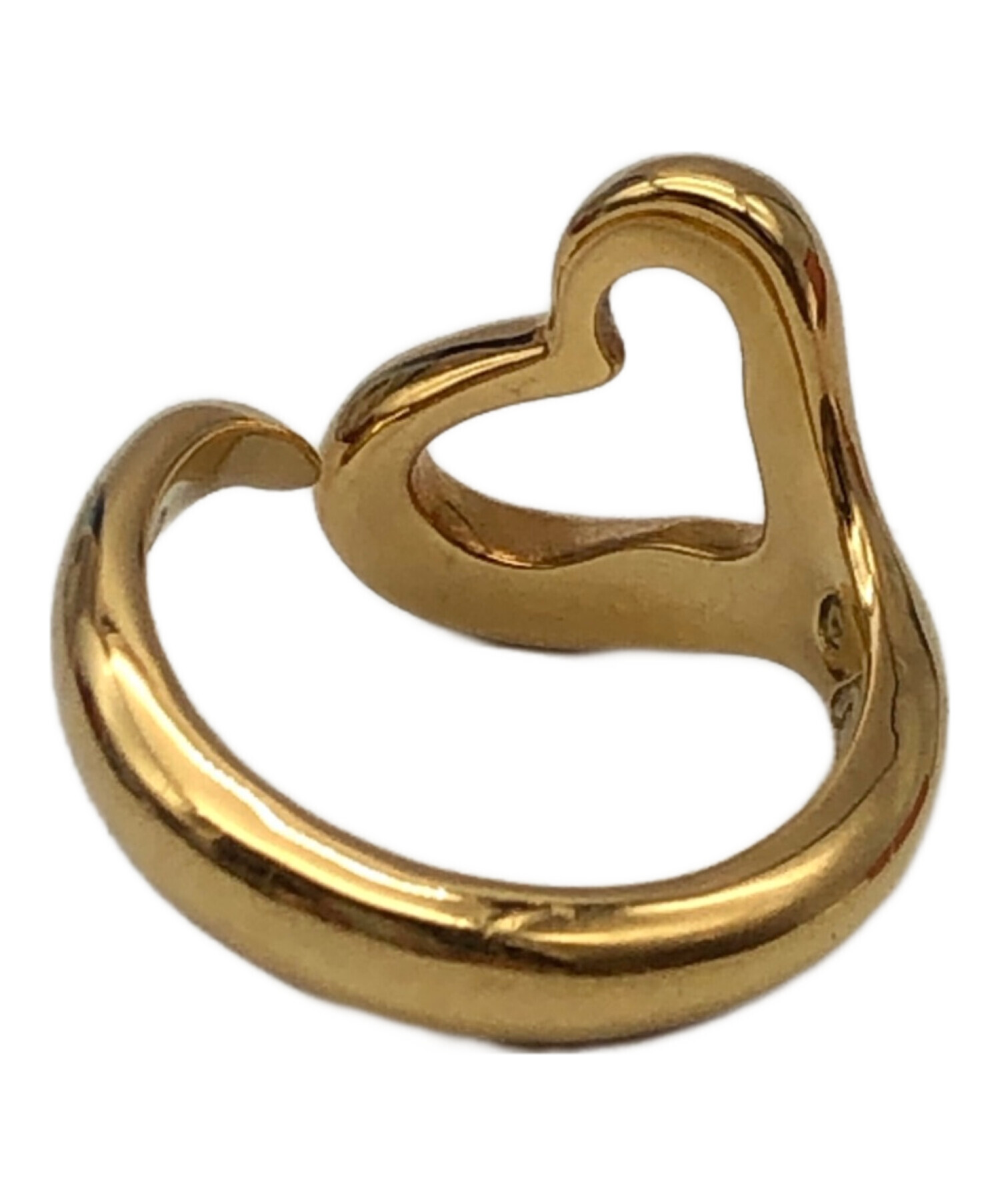 【極美品】ティファニー　オープンハートリング　10号 シルバー925 極美品✨ ティファニー リング オープンハート ハート AG925 #10