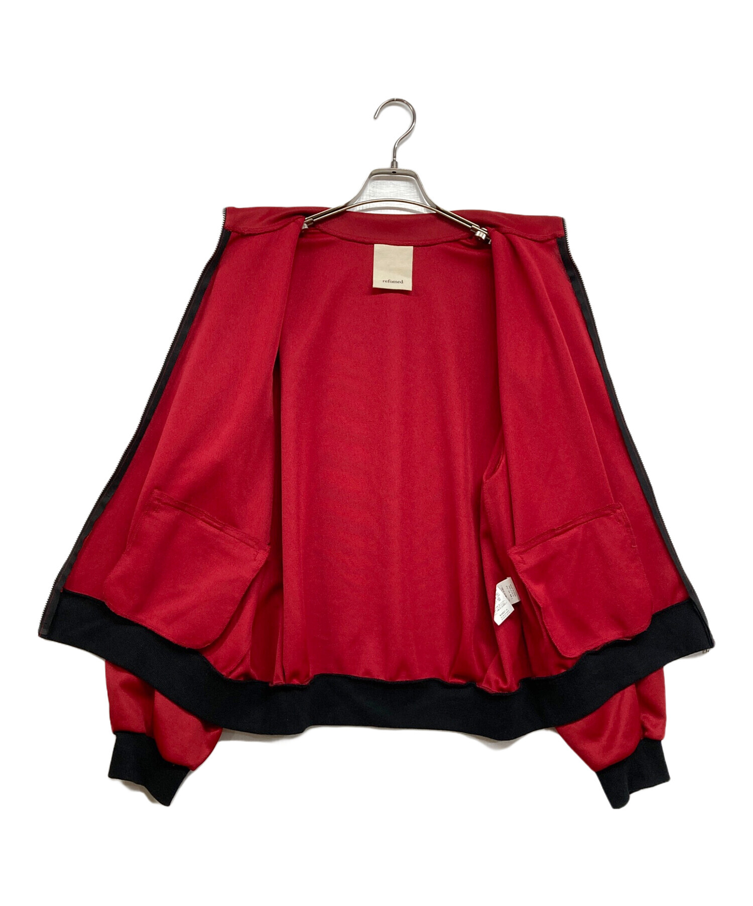 中古・古着通販】refomed (リフォメッド) トラックジャケット レッド