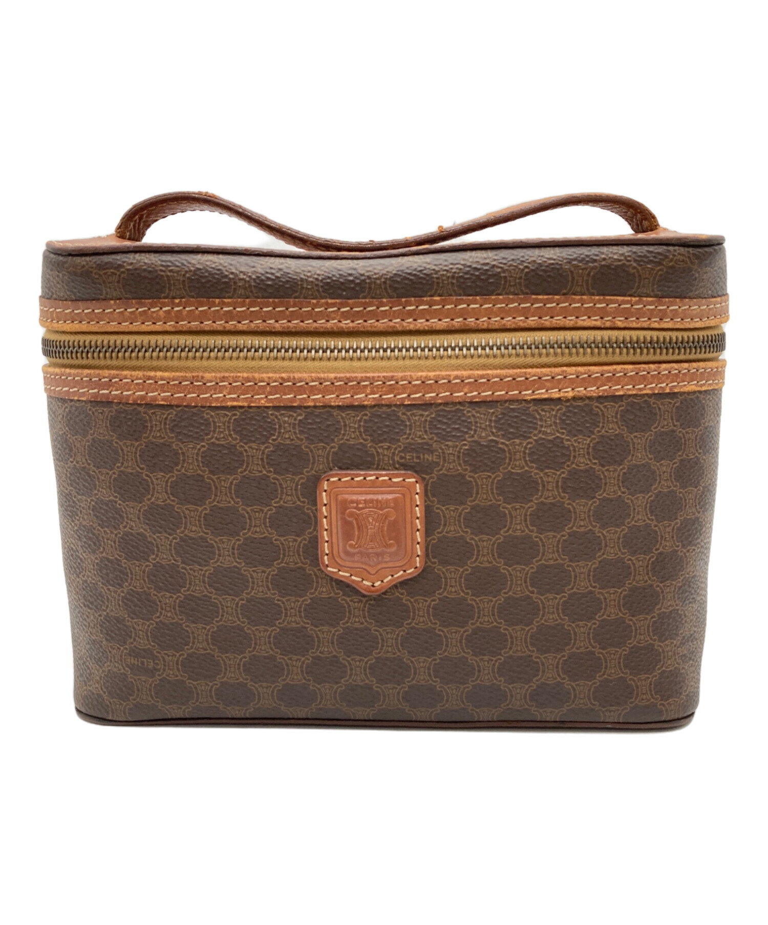 中古・古着通販】CELINE (セリーヌ) バニティポーチ ブラウン