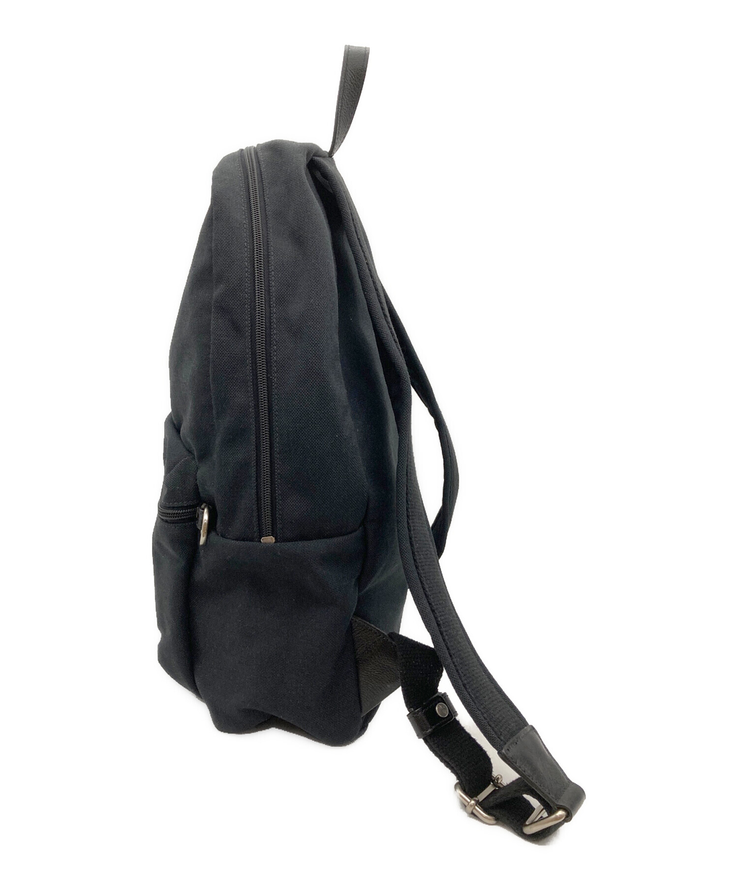 中古・古着通販】IL BISONTE (イル ビゾンテ) レザー切替ナイロン