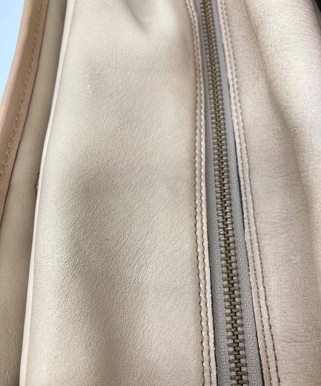 epoi ベージュ レザー ハンドバッグ 中古・古着通販】epoi (エポイ) レザーハンドバッグ ベージュ