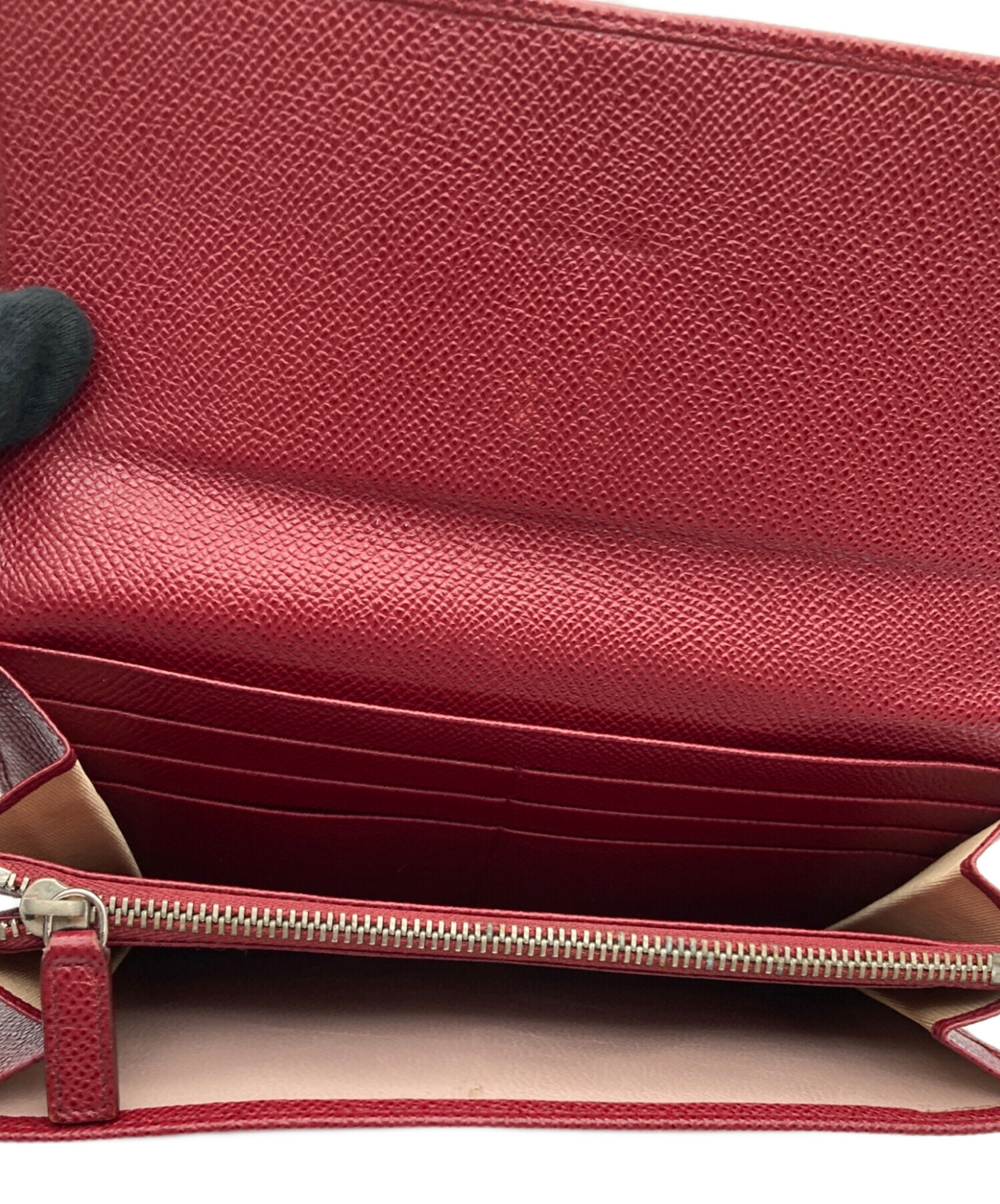 中古・古着通販】BVLGARI (ブルガリ) ビーゼロワン長財布 レッド