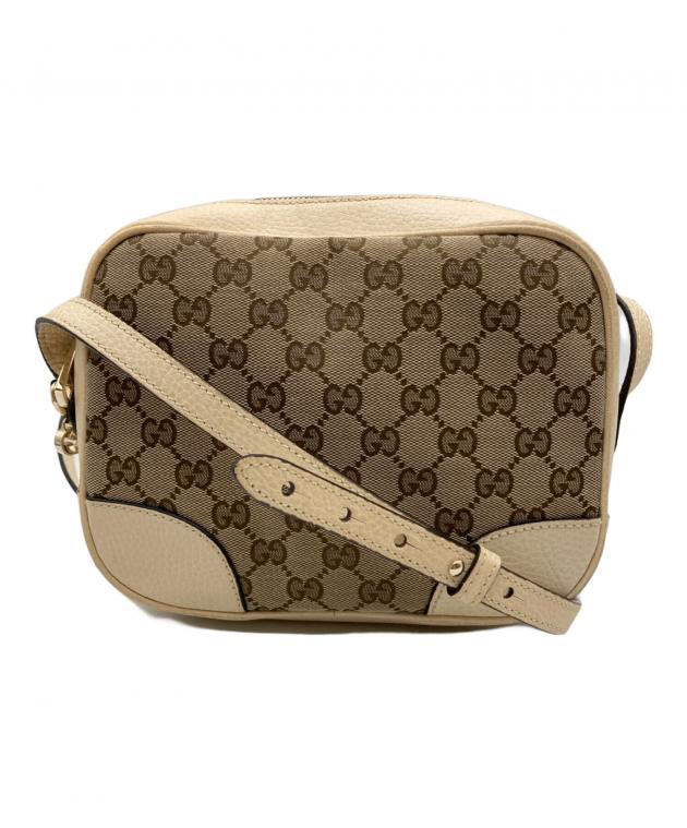 中古・古着通販】GUCCI (グッチ) ショルダーバッグ ベージュ
