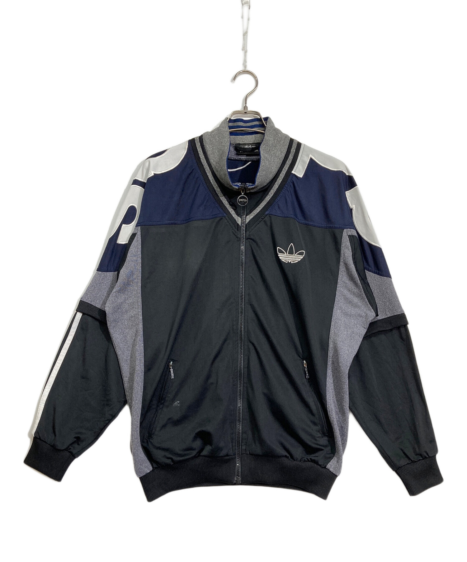 中古・古着通販】adidas (アディダス) トラックジャケット ブラック