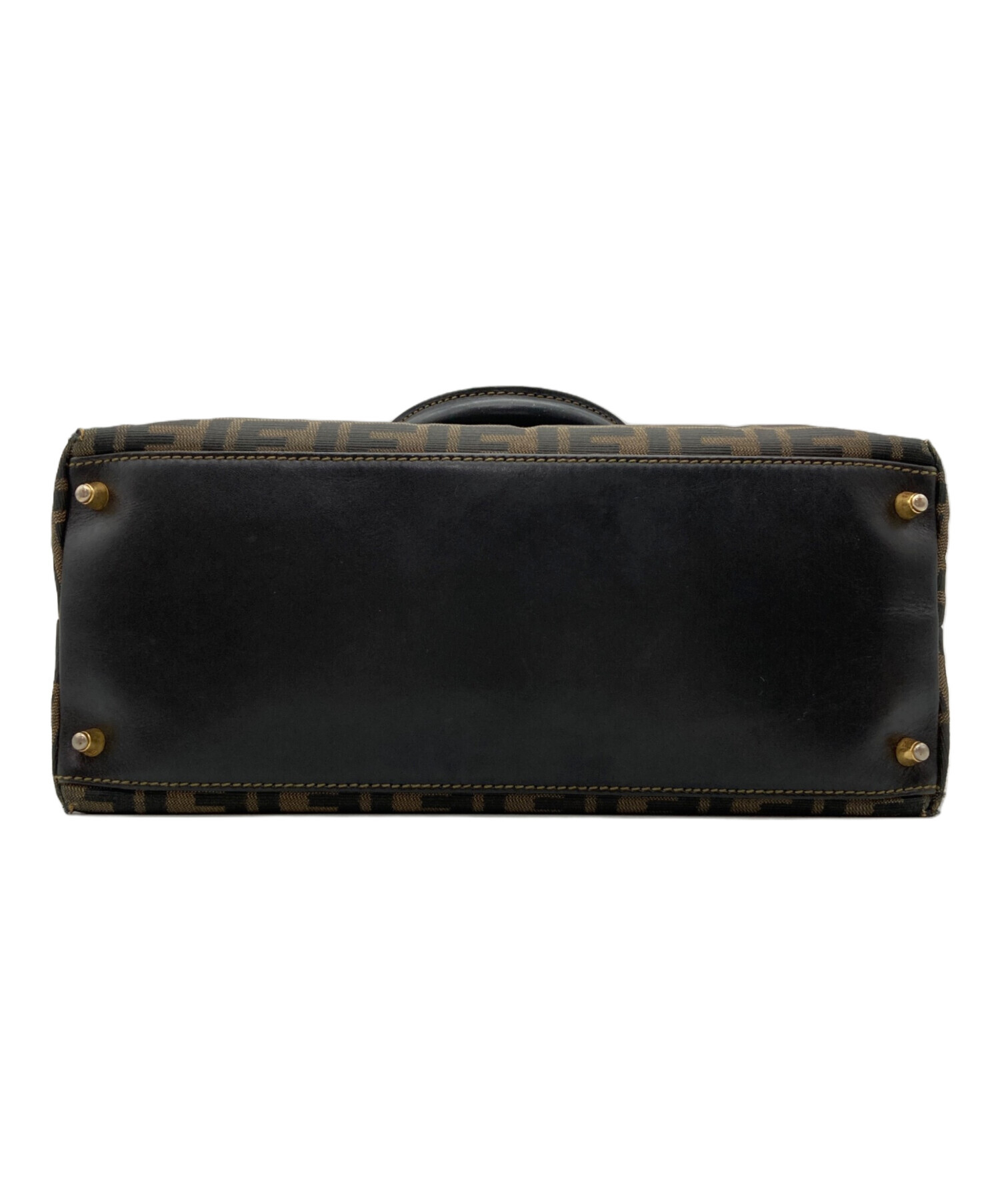 中古・古着通販】FENDI (フェンディ) ズッカ柄ハンドバッグ ブラウン