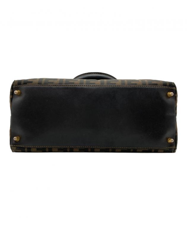 中古・古着通販】FENDI (フェンディ) ズッカ柄ハンドバッグ ブラウン