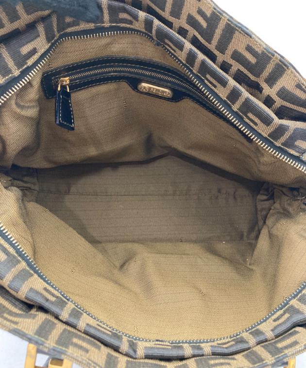 中古・古着通販】FENDI (フェンディ) ズッカ柄ハンドバッグ ブラウン
