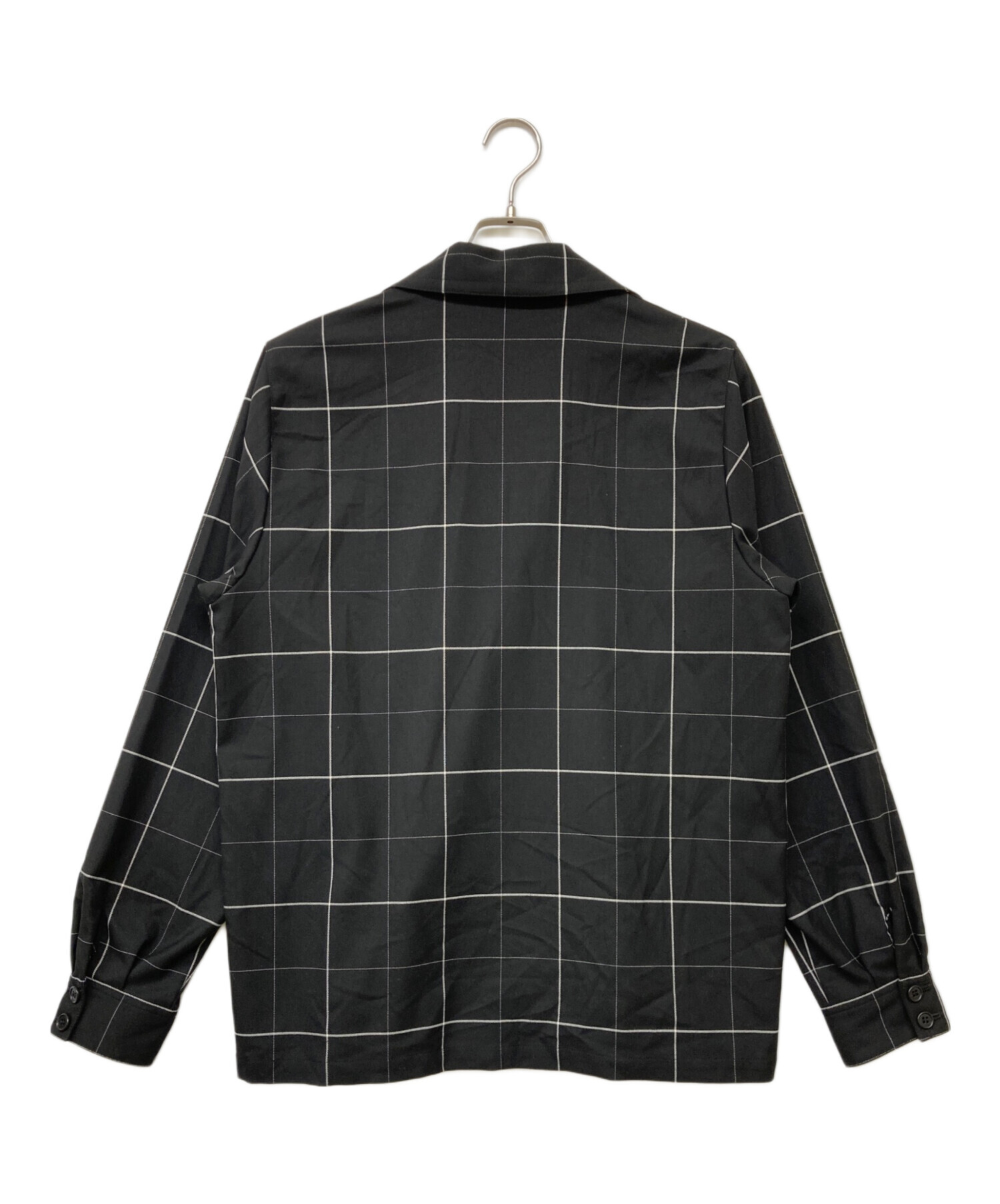 中古・古着通販】IROQUOIS (イロコイ) T/R WINDOWPANE WJK ブラック 