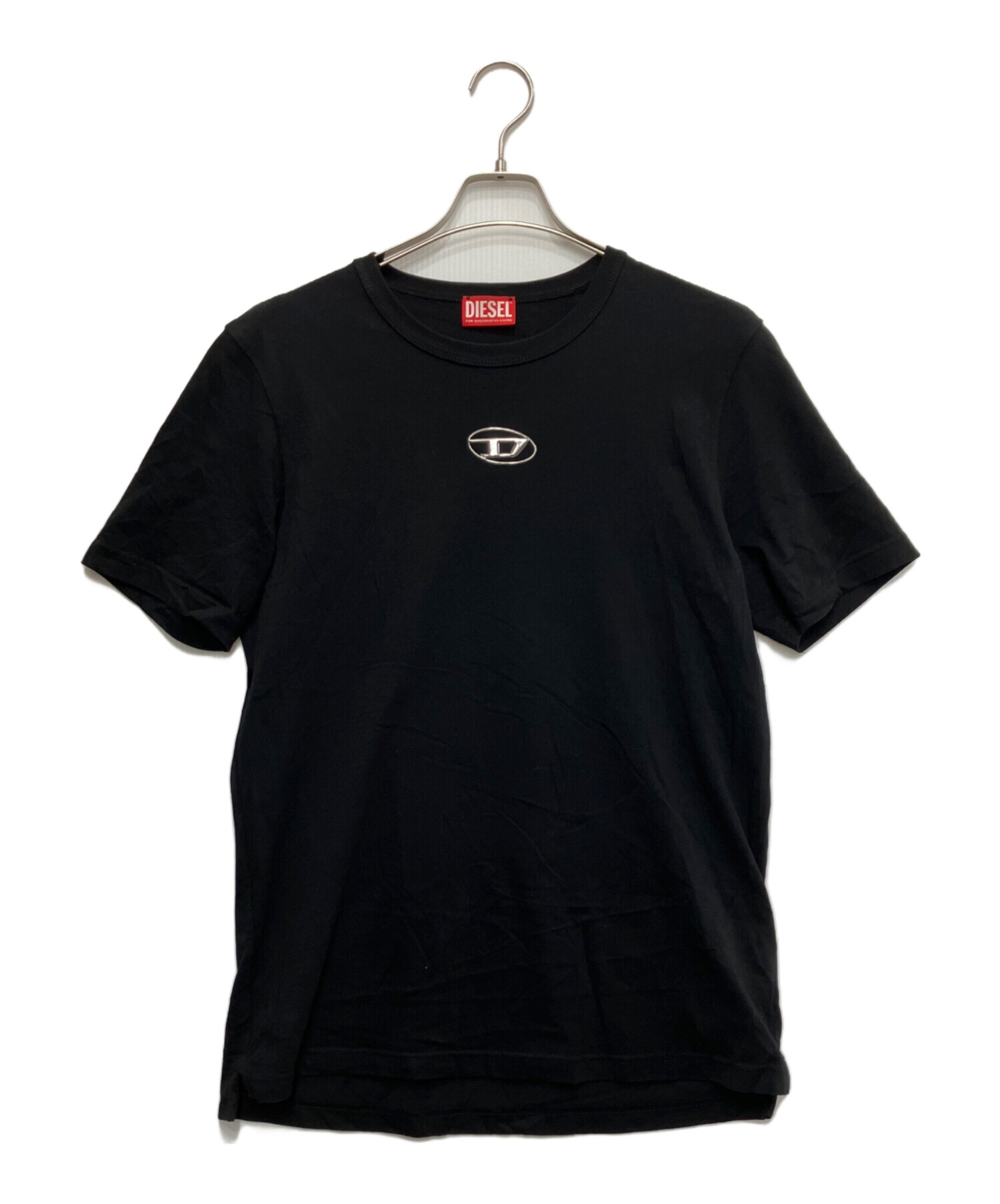 中古・古着通販】DIESEL (ディーゼル) メタリックオーバルロゴTシャツ