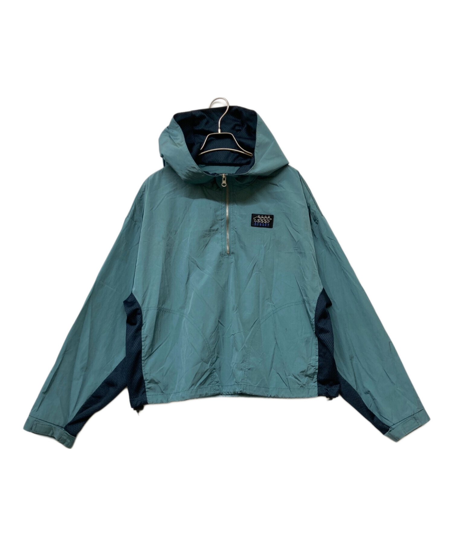 中古・古着通販】stussy (ステューシー) ロゴアノラックパーカー