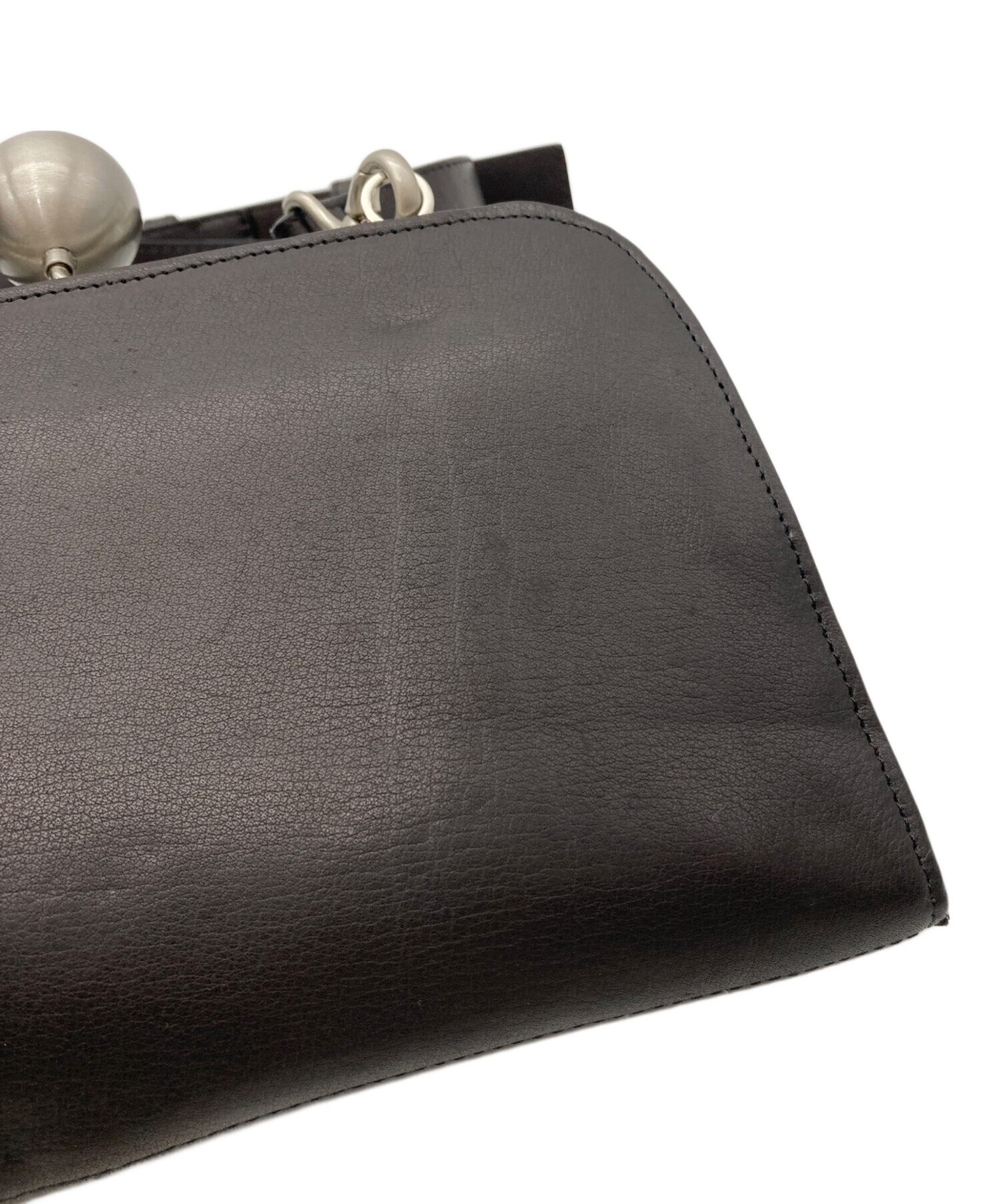 中古・古着通販】kawa-kawa (カワカワ) がま口お財布ショルダーバッグ