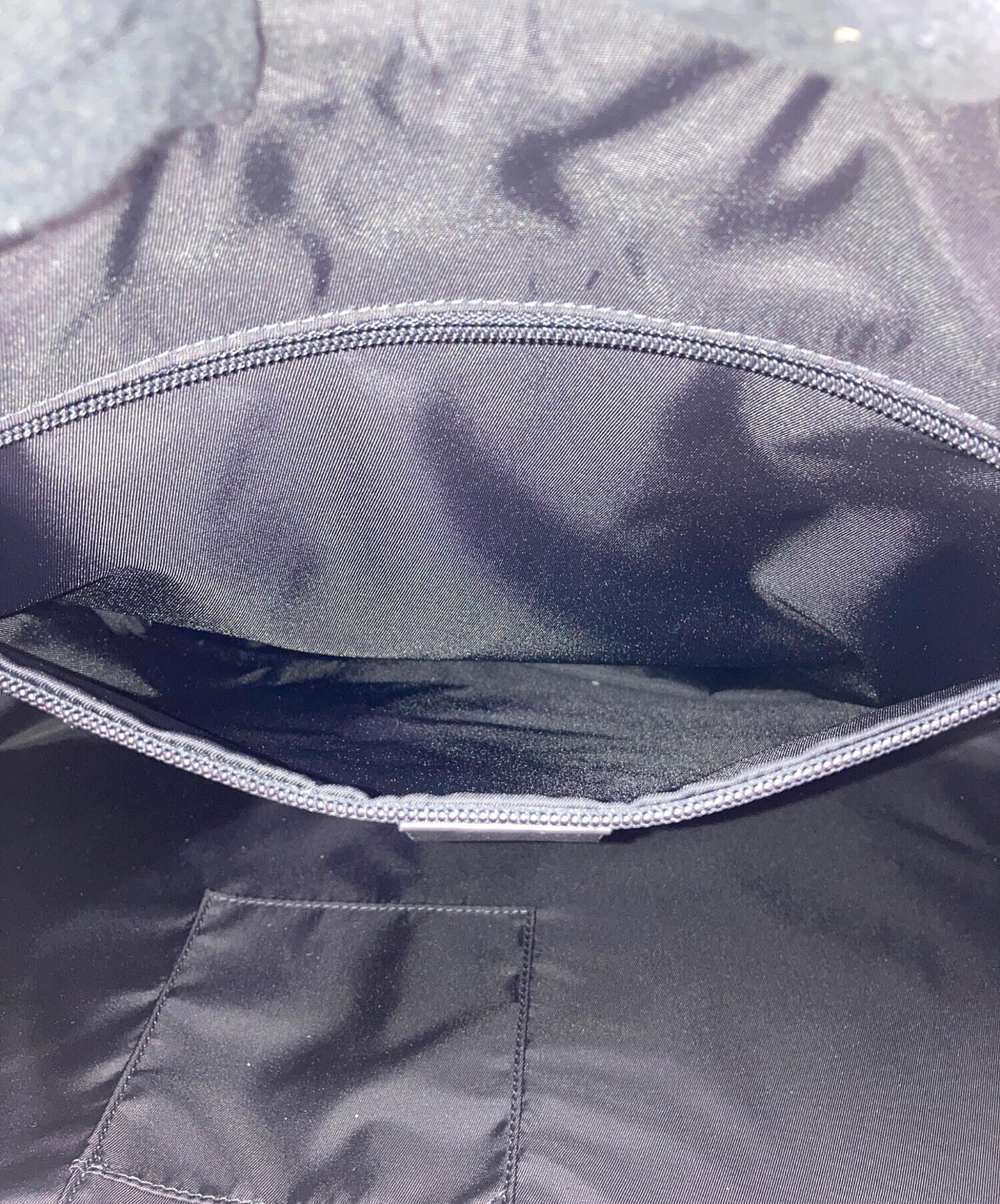 中古・古着通販】GUCCI (グッチ) ナイロン2WAYボストンバッグ ブラック