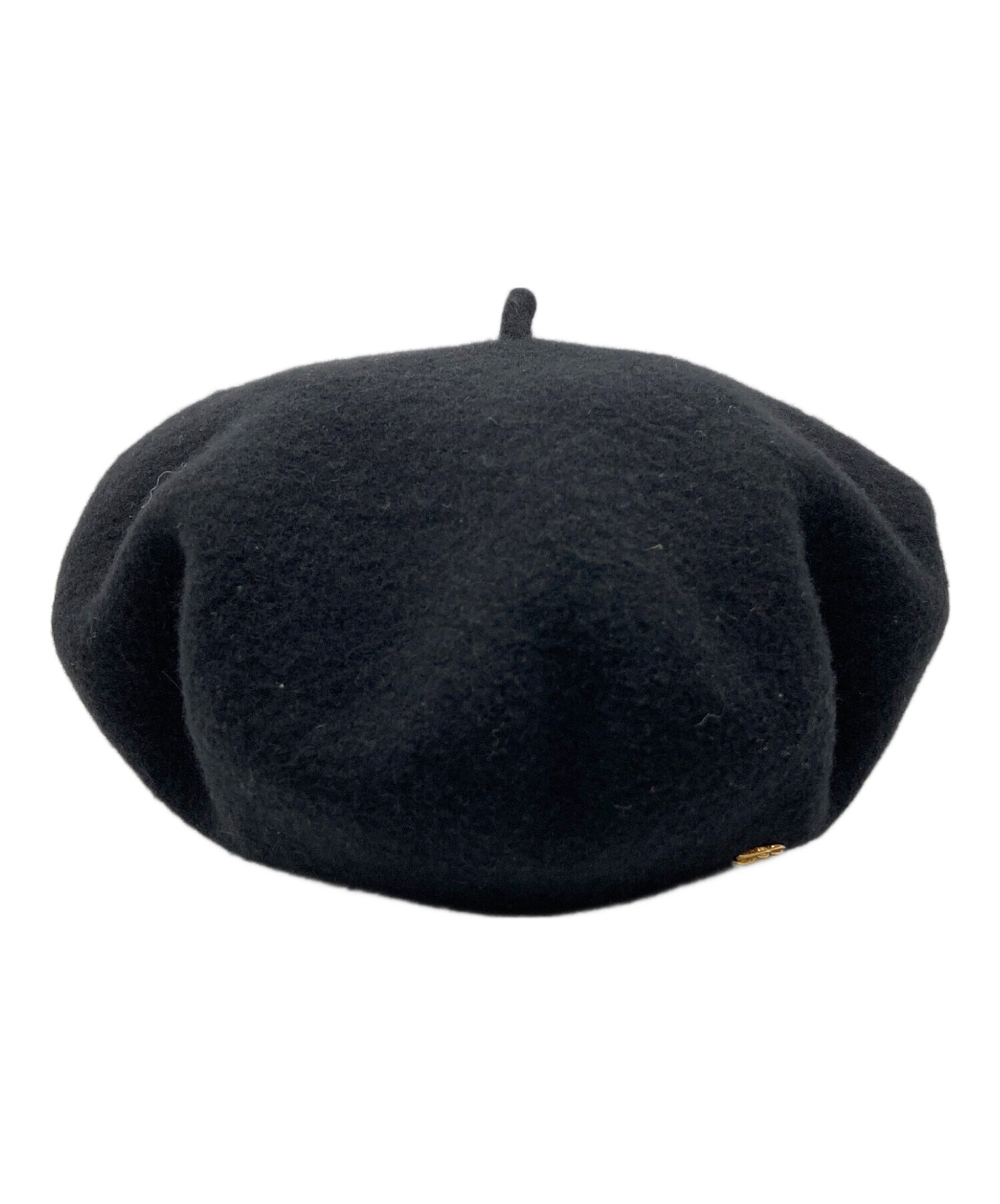 中古・古着通販】GUCCI (グッチ) GGマーモント ロゴベレー帽 ブラック