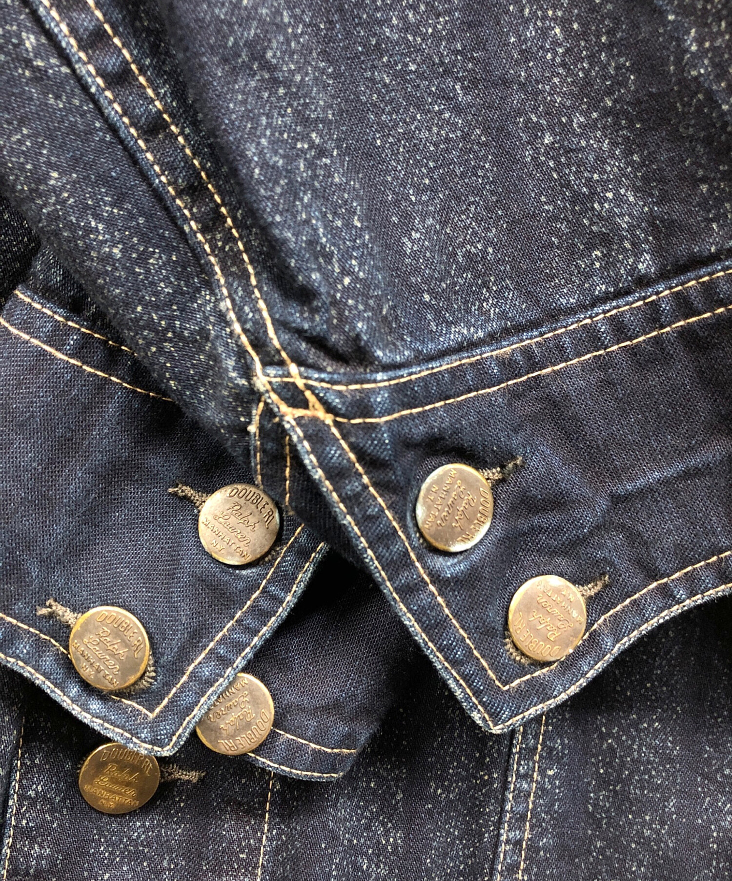 中古・古着通販】RRL (ダブルアールエル) ショップコート インディゴ