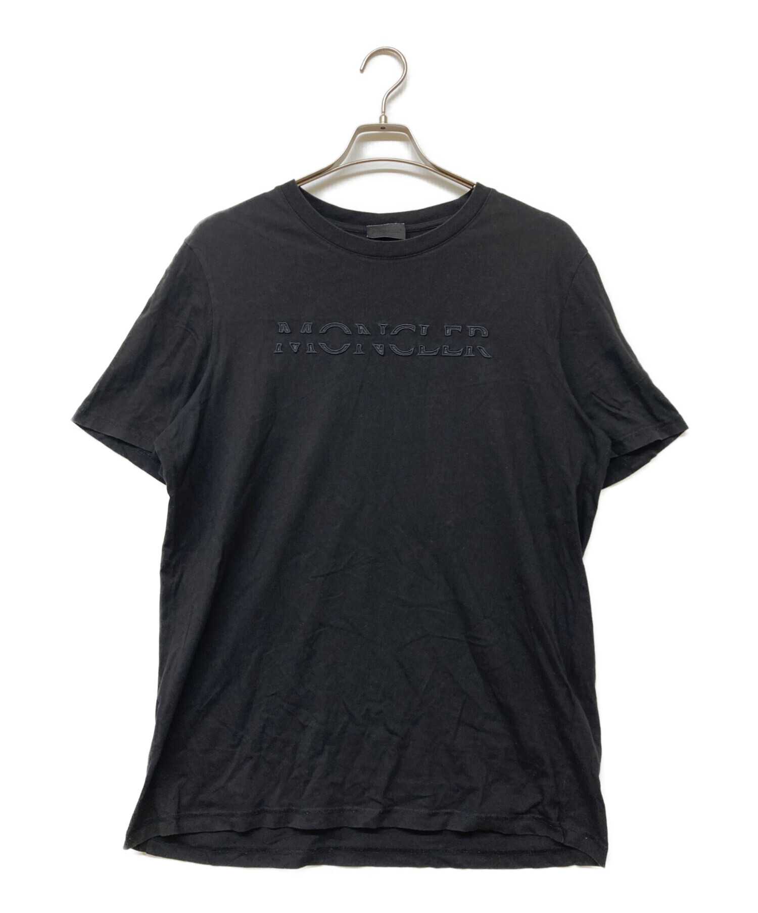 中古・古着通販】MONCLER (モンクレール) 立体ロゴ刺繍クルーネックT