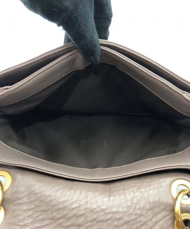 中古・古着通販】MIU MIU (ミュウミュウ) ターンロックサッチェル