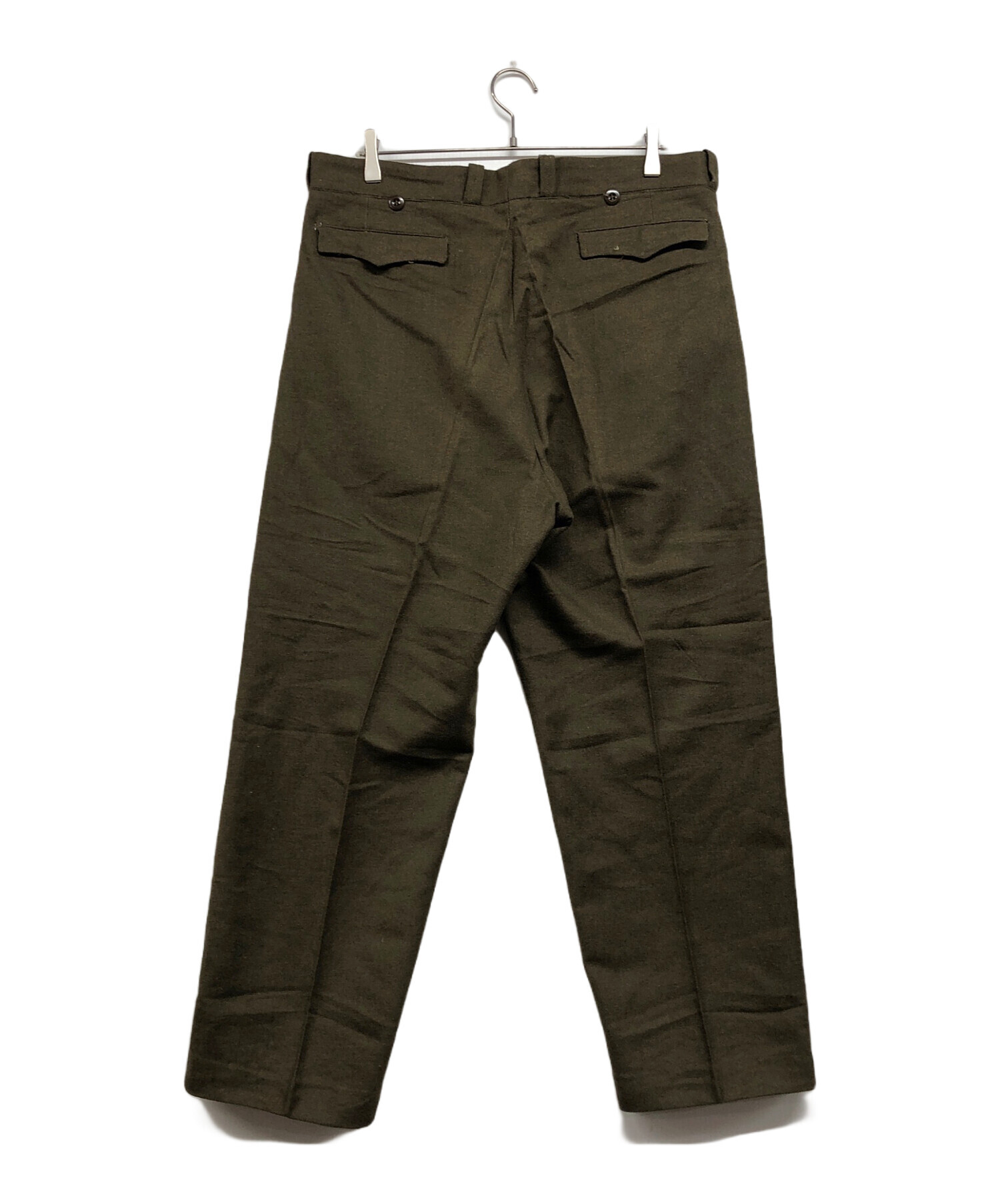 中古・古着通販】USED (ユーズド) 1964 FRENCH ARMY WOOL TROUSERS  