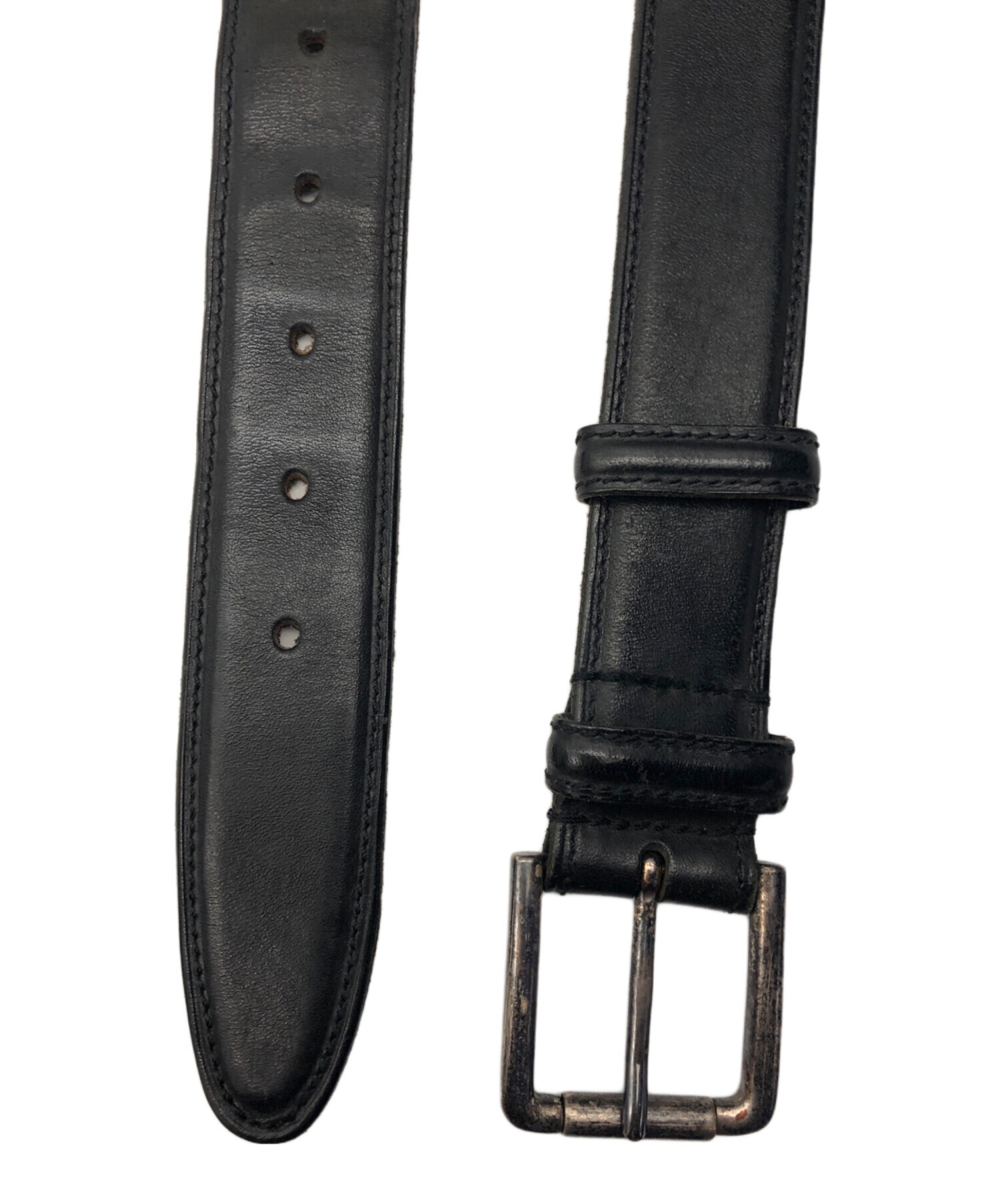 中古・古着通販】Felisi (フェリージ) レザーベルト ブラック