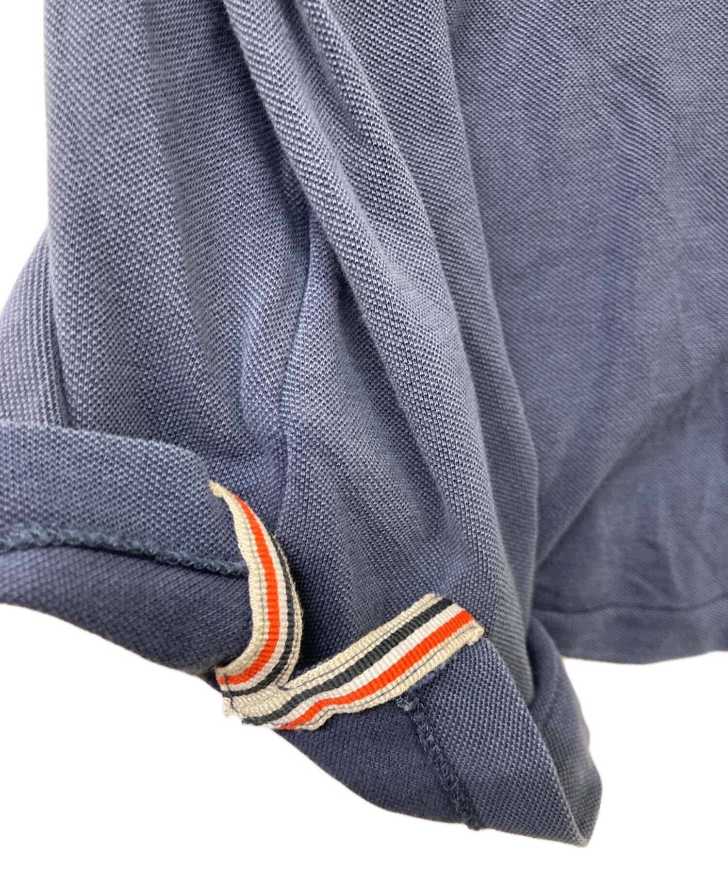中古・古着通販】MONCLER (モンクレール) ロゴ鹿の子ポロシャツ