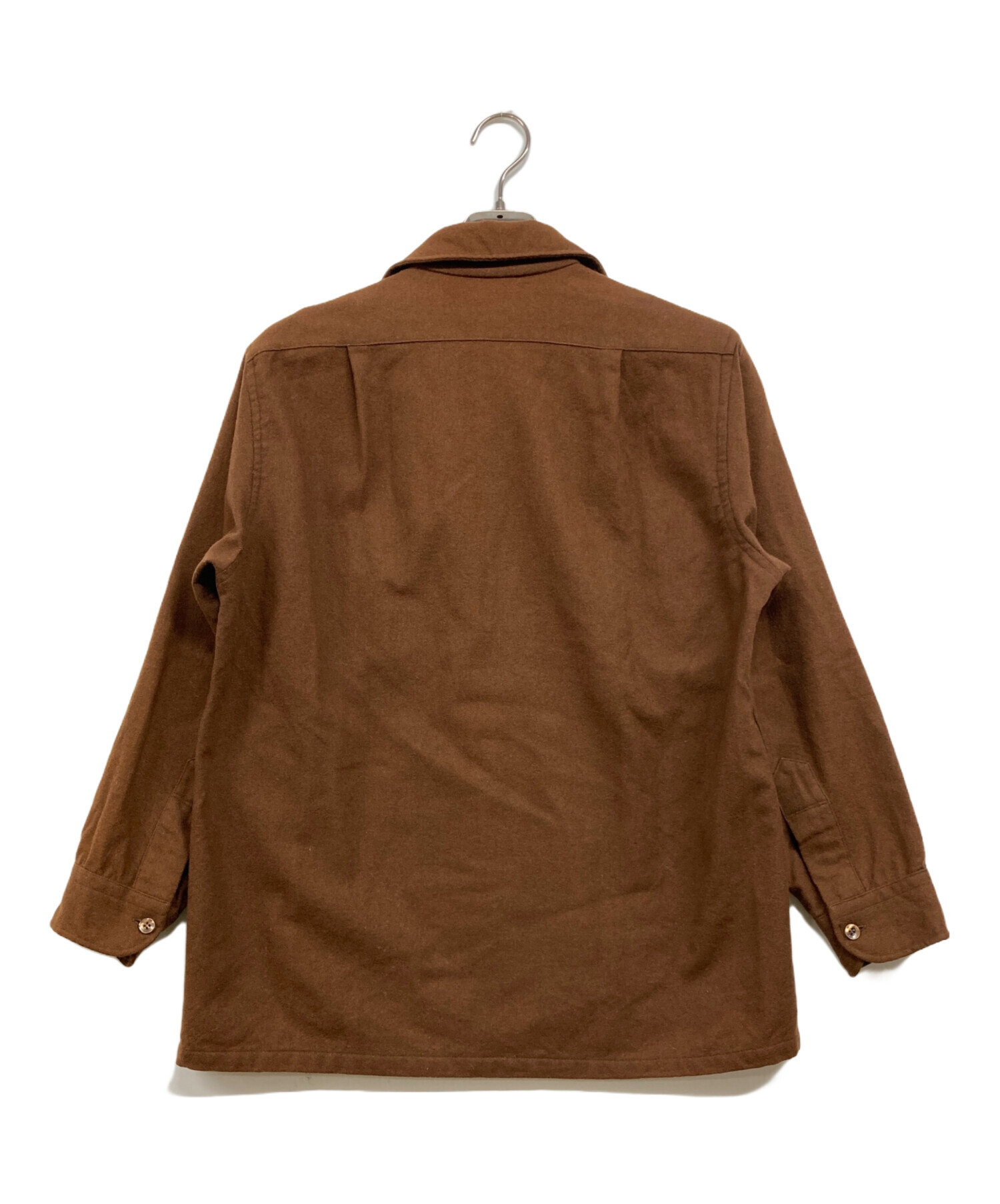 中古・古着通販】PENDLETON (ペンドルトン) 70sウールシャツ ブラウン