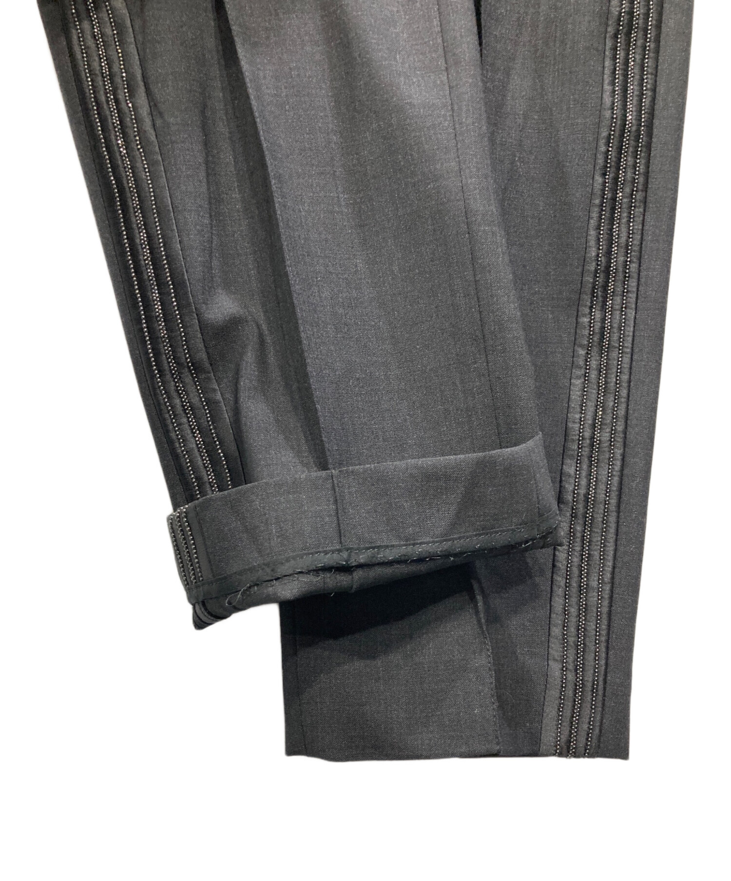 【最終値下げ】BRUNELLO CUCINELLI ブラック チノパン ELR218_in_l.jpg