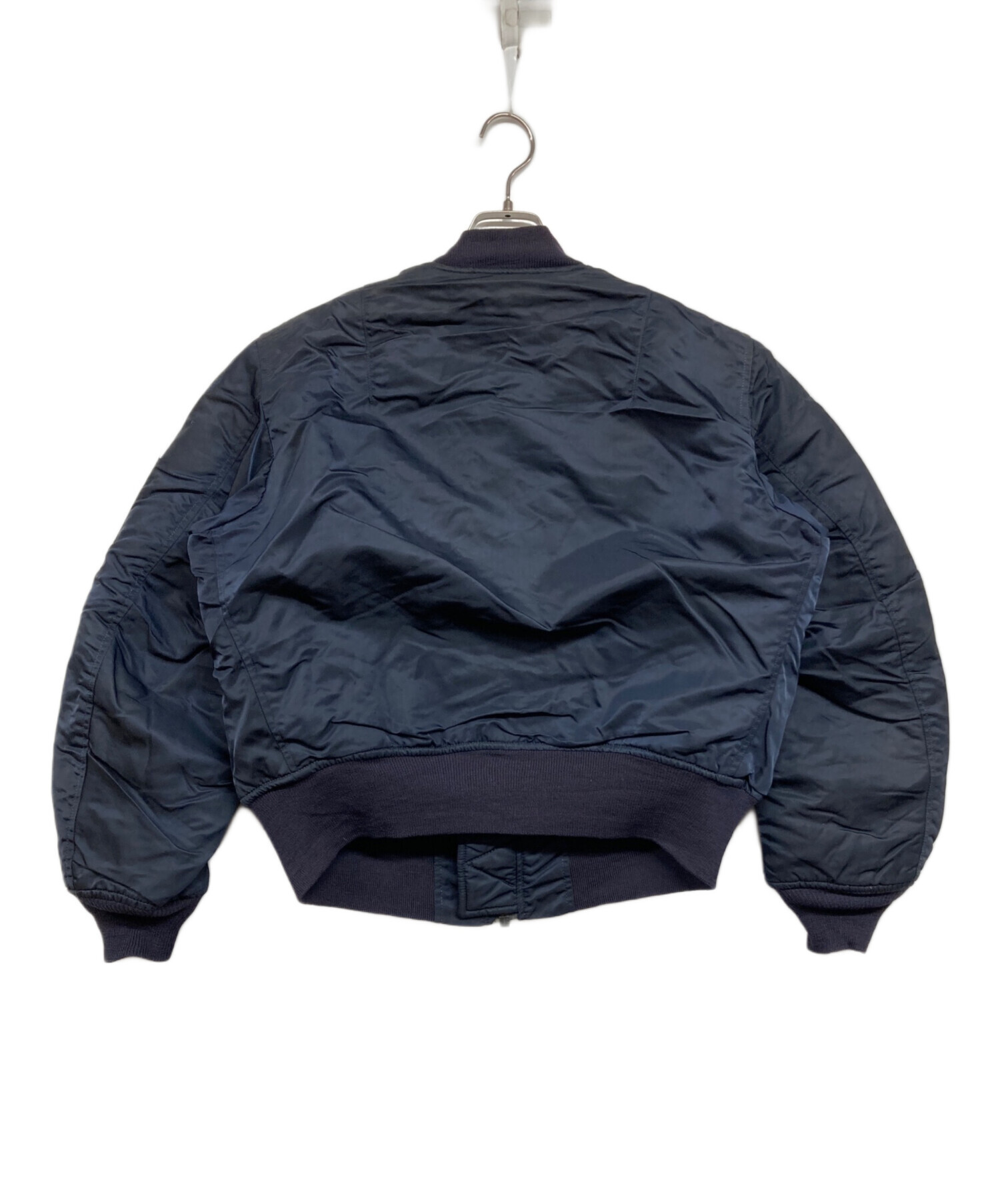 中古・古着通販】ALPHA (アルファ) B-15Cフライトジャケット ネイビー