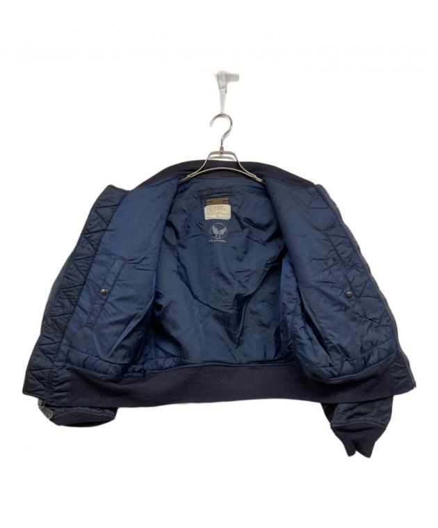 中古・古着通販】ALPHA (アルファ) B-15Cフライトジャケット ネイビー