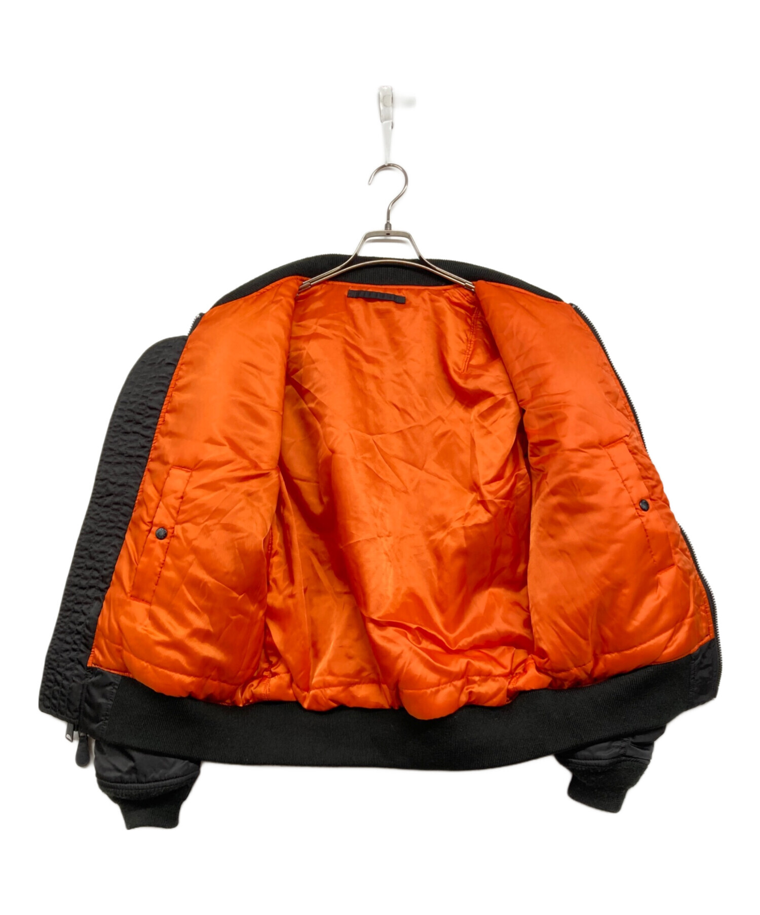 中古・古着通販】AVIREX (アヴィレックス) MA-1ジャケット ブラック