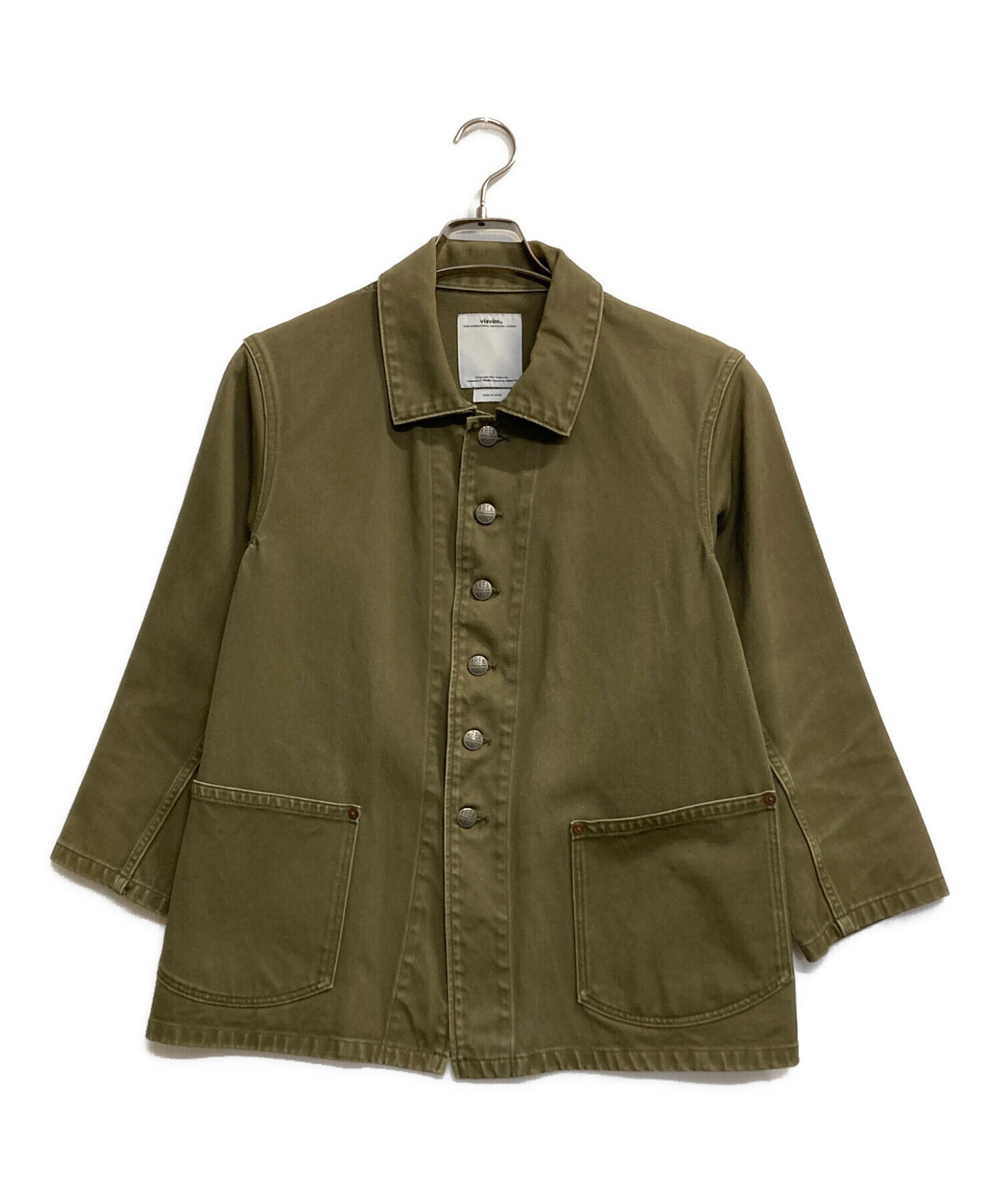 中古・古着通販】VISVIM (ビズビム) BUCKY COVERALL カーキ サイズ:1 