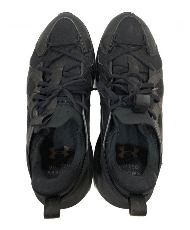 UNDER ARMOUR ×UNITED ARROWS ブラックスニーカー 中古・古着通販】UNDER ARMOUR (アンダーアーマー) UNITED ARROWS