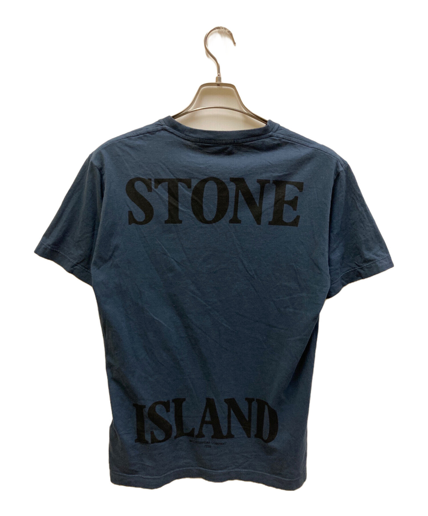 ストーンアイランド半袖 美品 STONE ISLAND 半袖シャツ XL ストライプ 