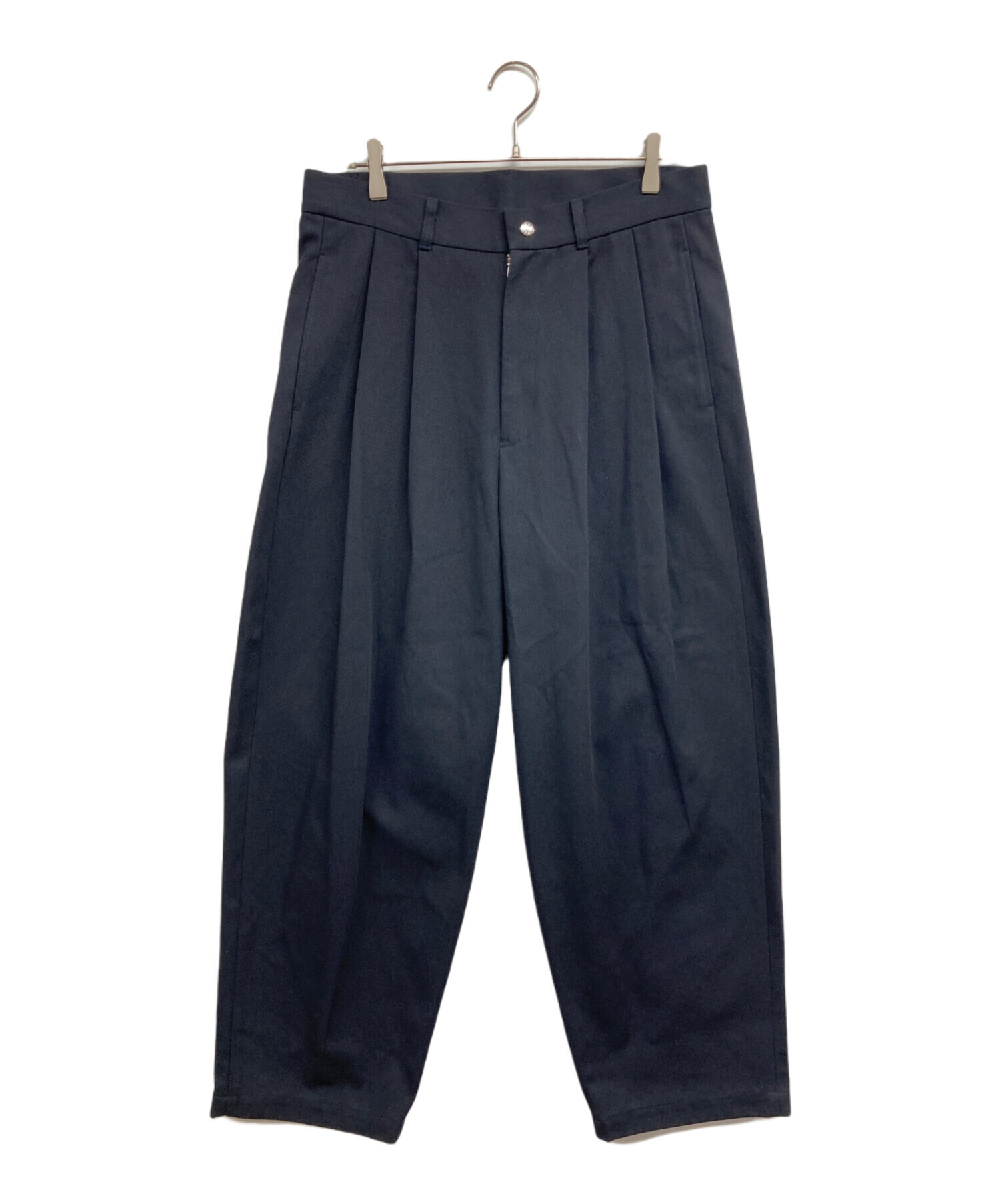 中古・古着通販】TTT MSW (ティー) 2tuck chino pants ネイビー サイズ