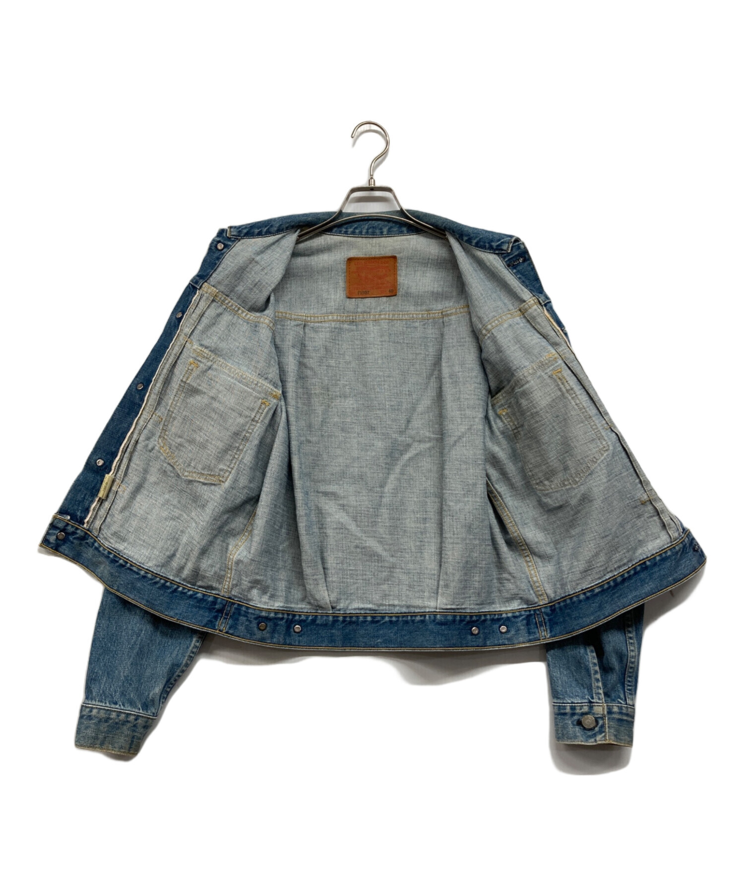 ■希少レア Levi’s リーバイス71507XX 復刻 デニムジャケット 38 □希少レア Levi's リーバイス71507XX 復刻 デニムジャケット 38