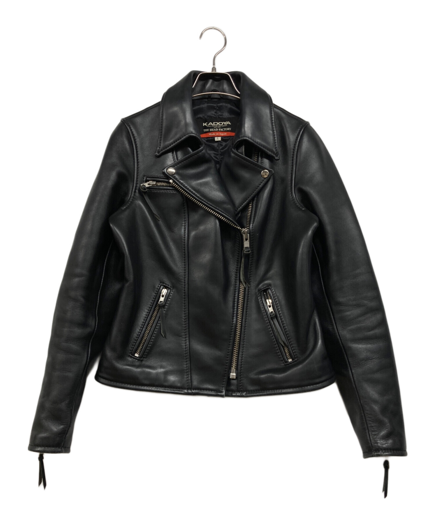 【美品】KADOYA カドヤ ダブルライダースジャケット 3L カドヤ KADOYA TWR-2 3Lサイズ カドヤ公式ショップ ダブルライダース