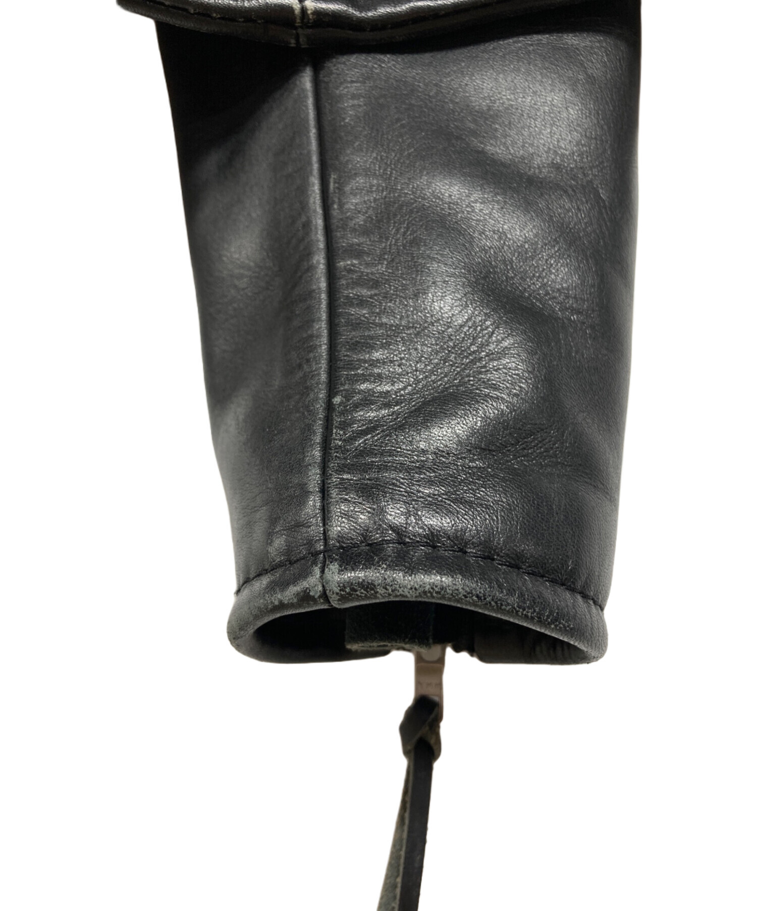 希少✨KADOYA 旧タグ 裏キルティング ダブルライダースジャケット　L KADOYA(カドヤ) / ダブルライダースジャケット/3L/牛革/BLK/TWR-2