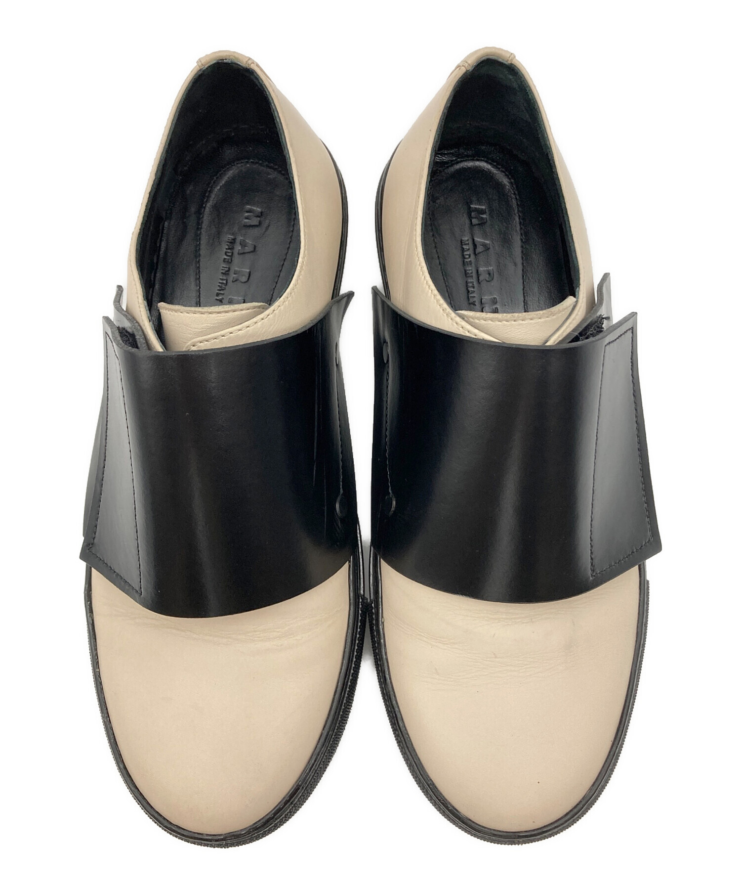 マルニ MARNI ネオプレン ベルクロスニーカー ローカット シューズ 37 オンライン ショップファッション - マルニ MARNI ネオプレン ベルクロ