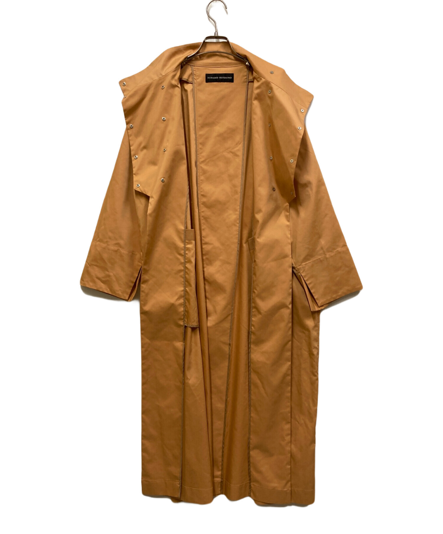 コシノヒロコロングコート 中古・古着通販】HIROKO KOSHINO (ヒロコ コシノ) ストレッチタフタ