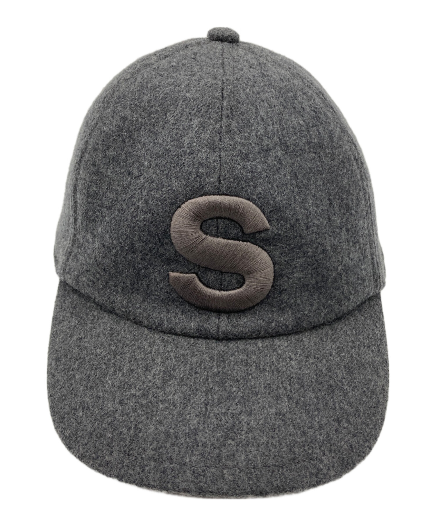 中古・古着通販】sacai (サカイ) 22AW Sロゴ ウールメルトン 6パネル